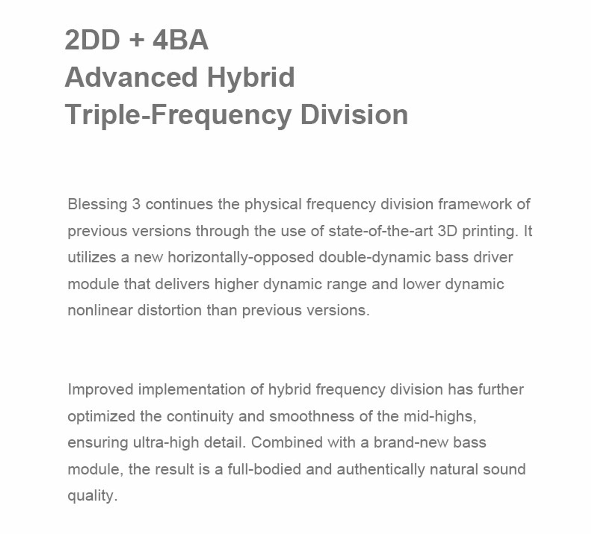 Moondrop Blessing 3 In-Ear Monitor (IEM) Hybrid Earphones thumbnail 6