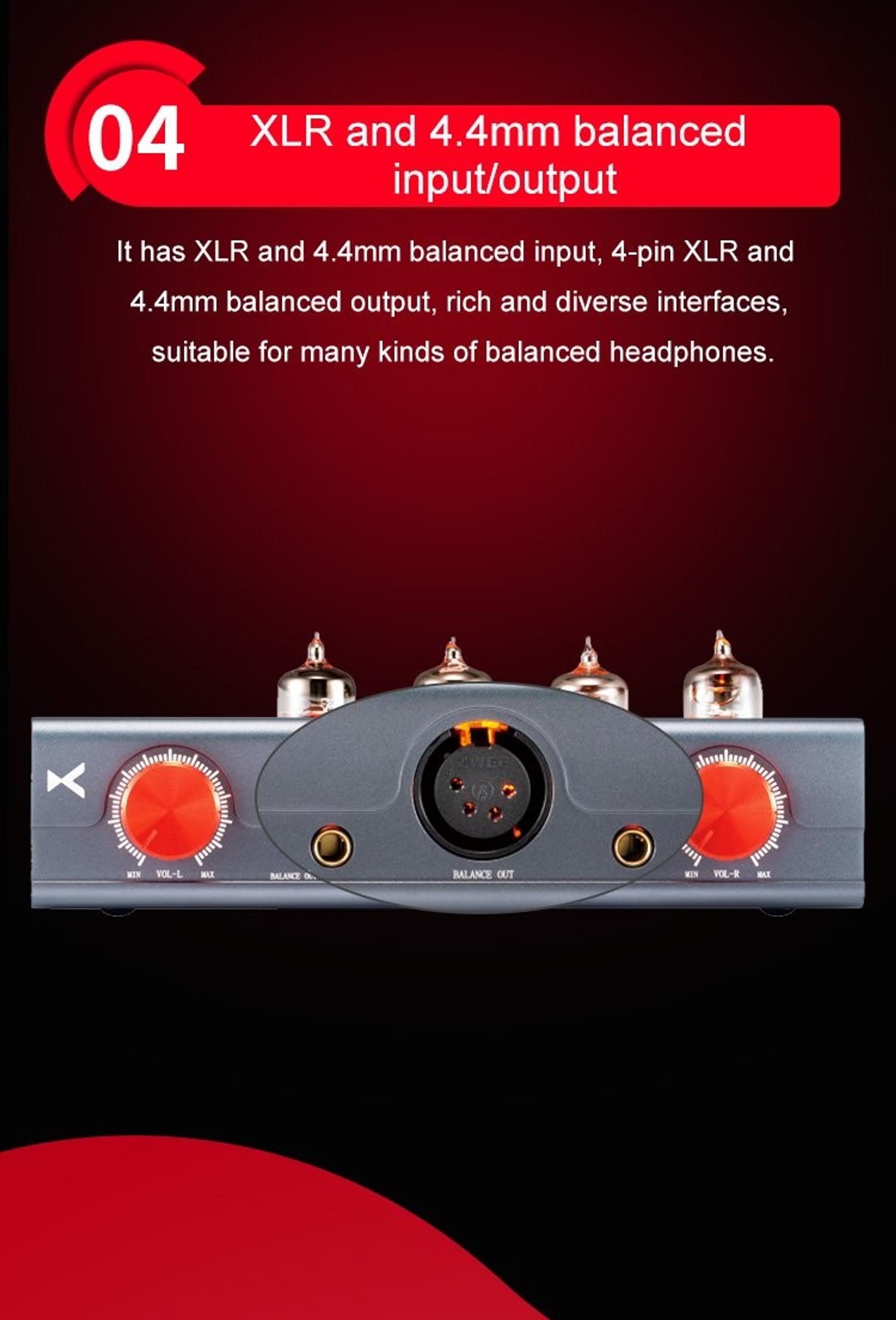 xDuoo MT-604 Balanced Tube Headphone Amplifier thumbnail 9