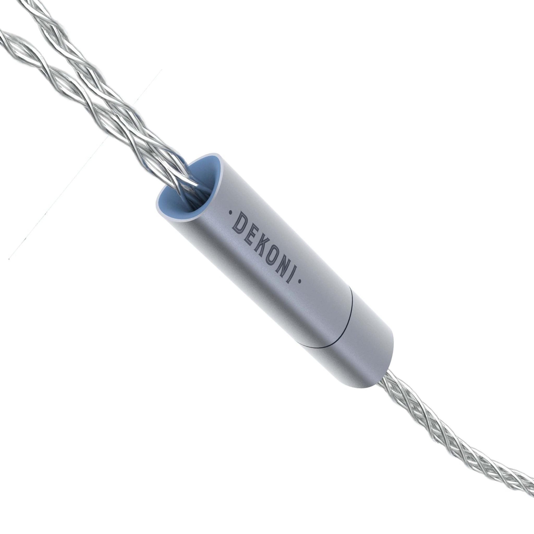 Dekoni Audio Ensemble 1/4" 52" Braided Cable with HD600 Headphone Connectors thumbnail 8
