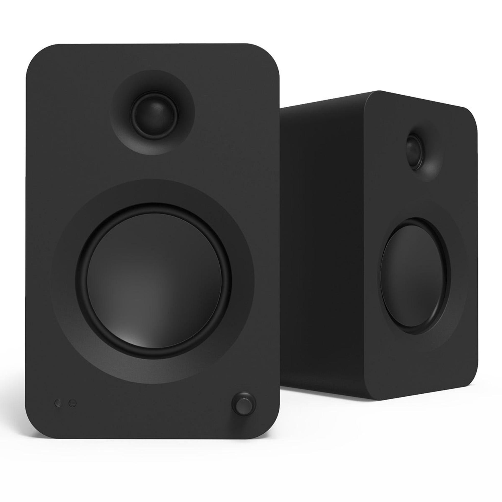 Kanto REN Powered Bluetooth Bookshelf Speakers - Pair (Matte Black) - Image 1