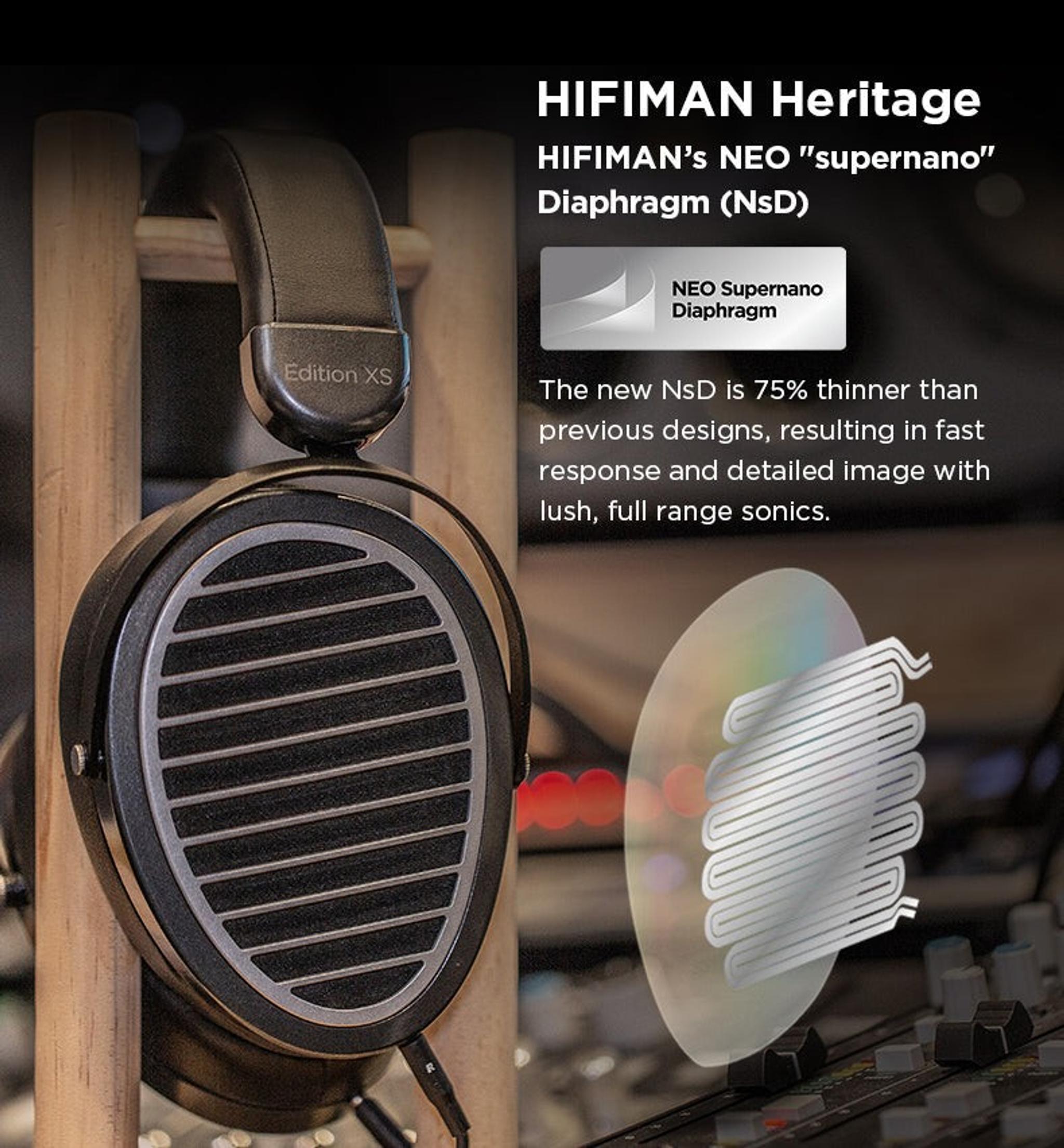 HIFIMAN Edition XS Planar Magnetic Headphone thumbnail 7