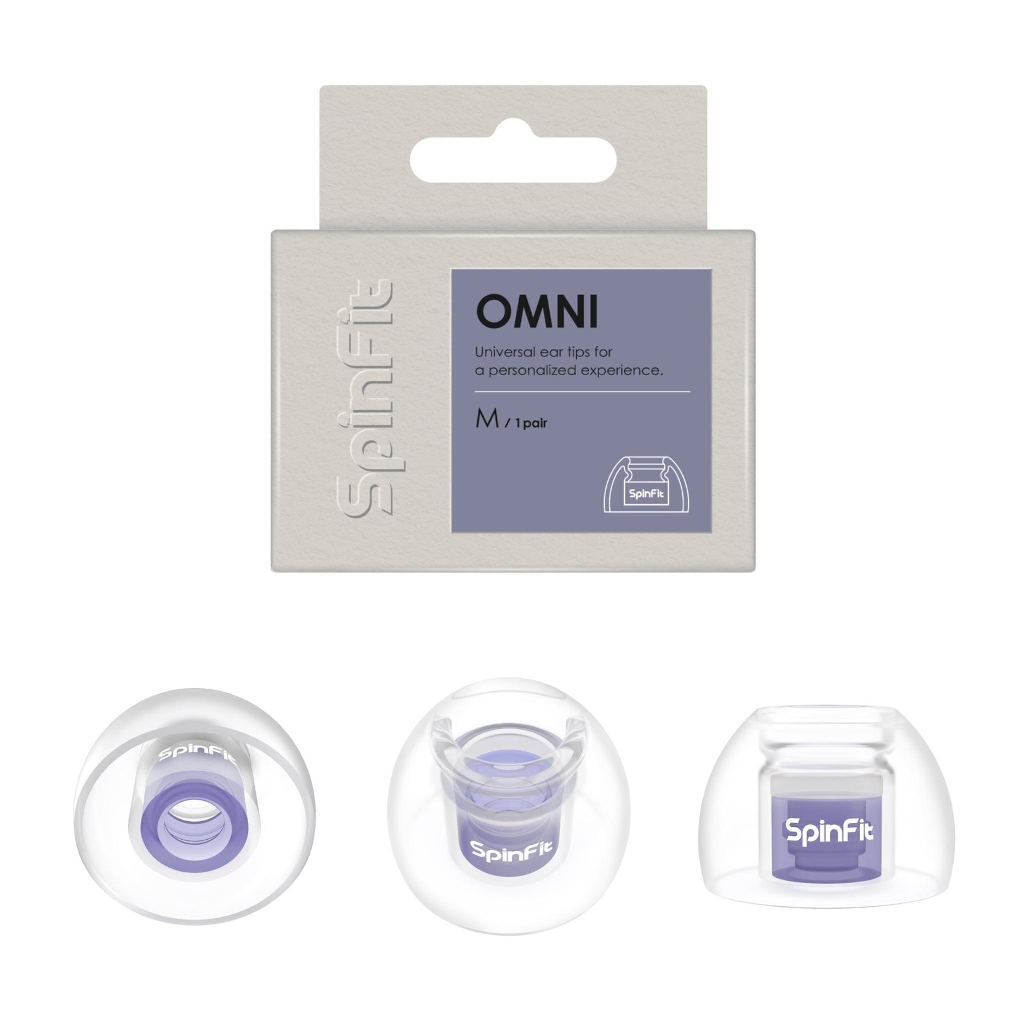 SpinFit OMNI | Premium Universal Silicone Eartips thumbnail 4