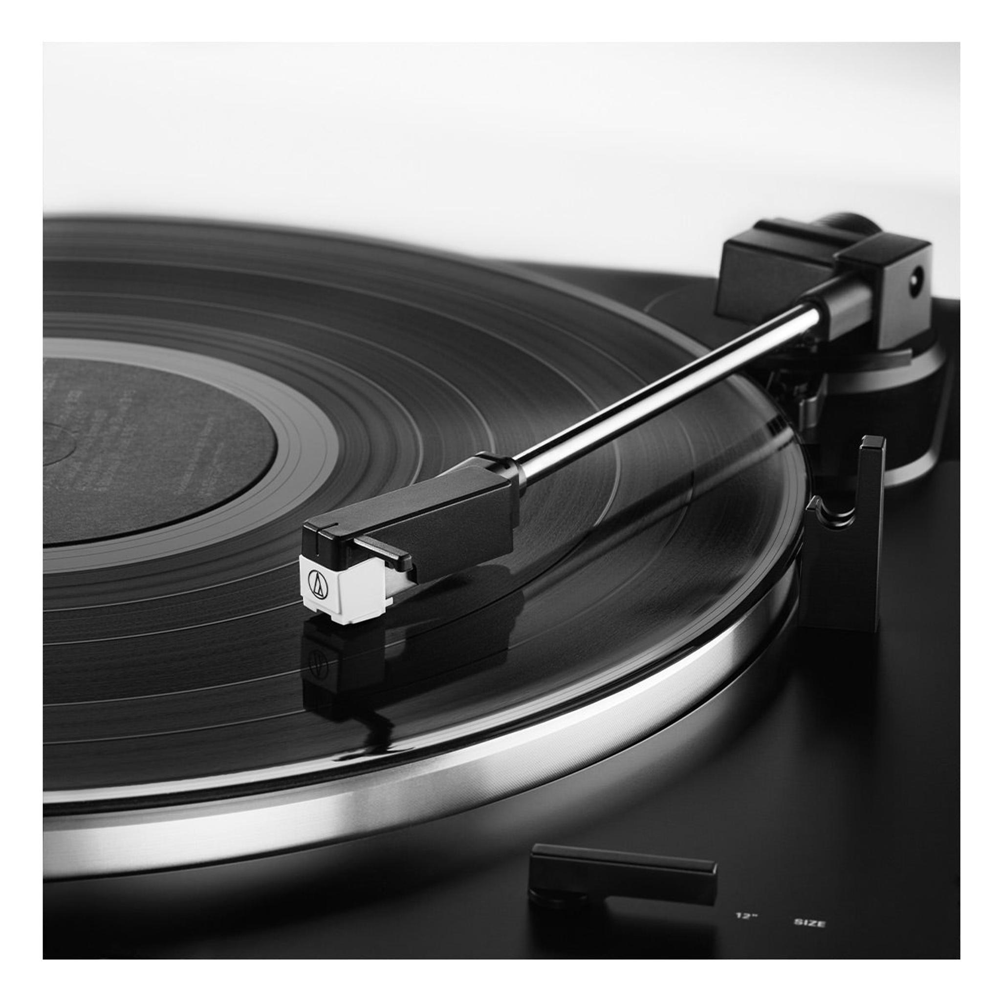 Audio-Technica AT-LP60X-BK Fully Automatic Belt-Drive Stereo Turntable (Black) thumbnail 4