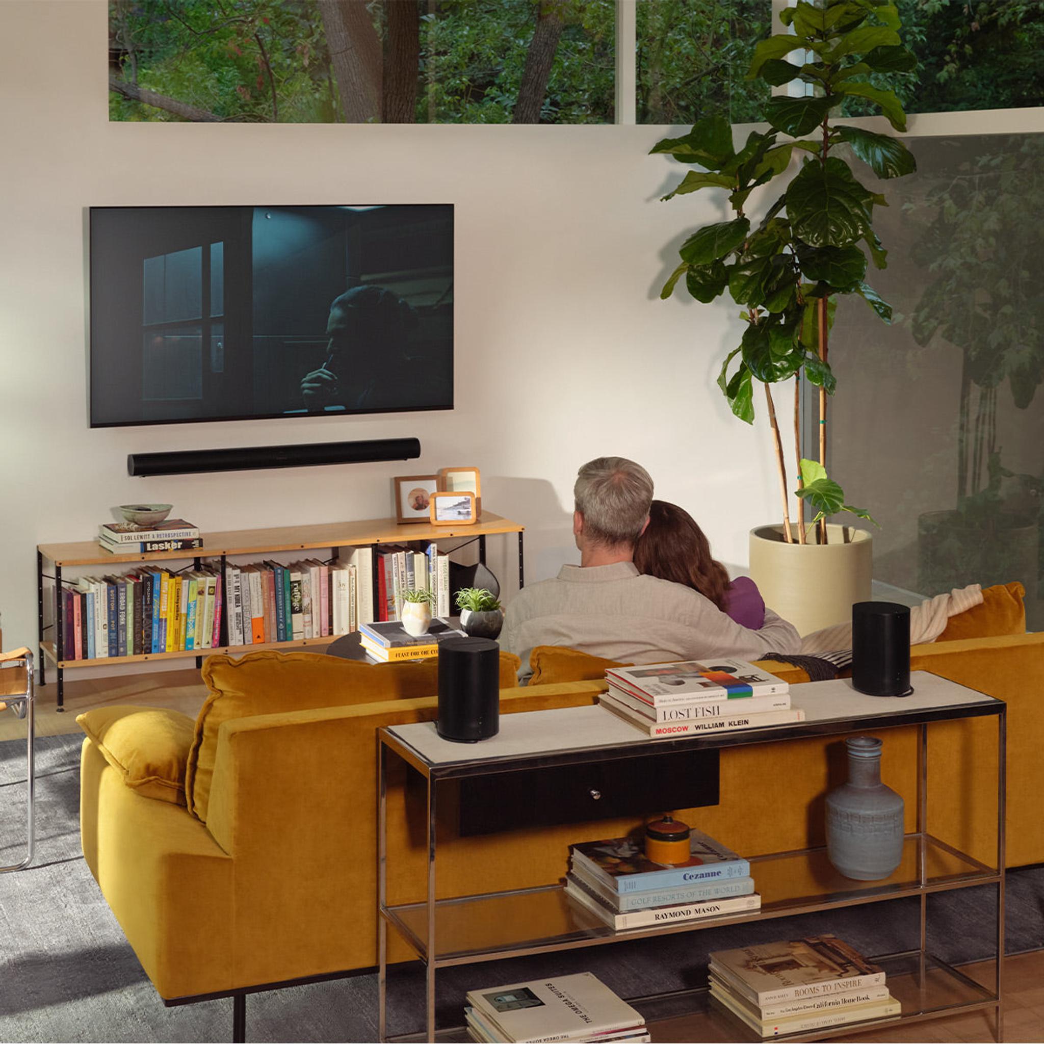 Sonos Surround Set with Arc Ultra Soundbar & Pair of Era 100 Wireless Speakers (Black) thumbnail 3
