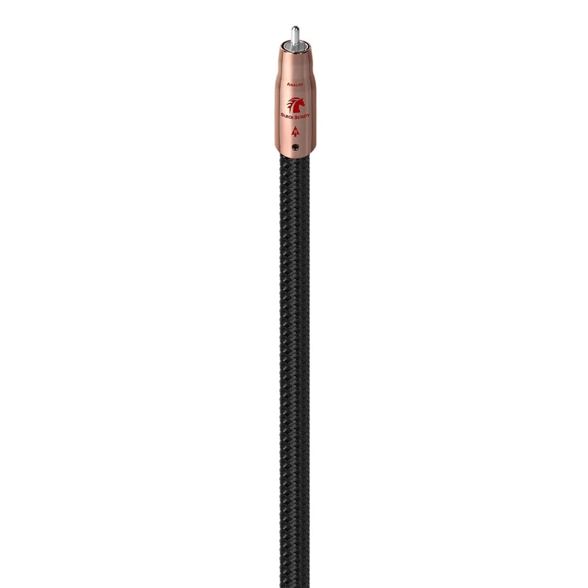 AudioQuest Black Beauty RCA Interconnect Cable - 4.92' (1.5m) thumbnail 5
