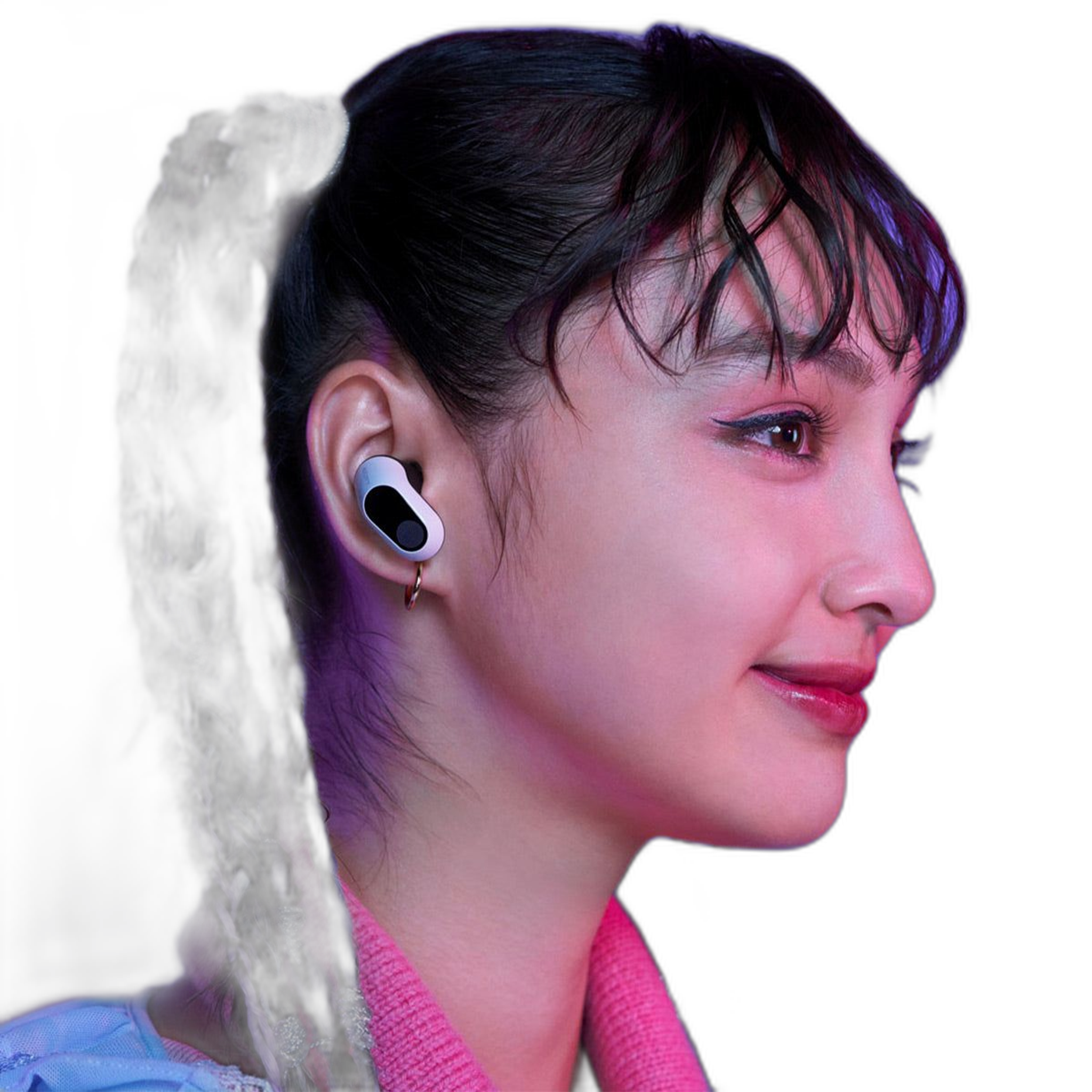 Sony WF-G700N INZONE Buds Truly Wireless Noise Cancelling Earbud Bundle with gSport Case (White) thumbnail 7