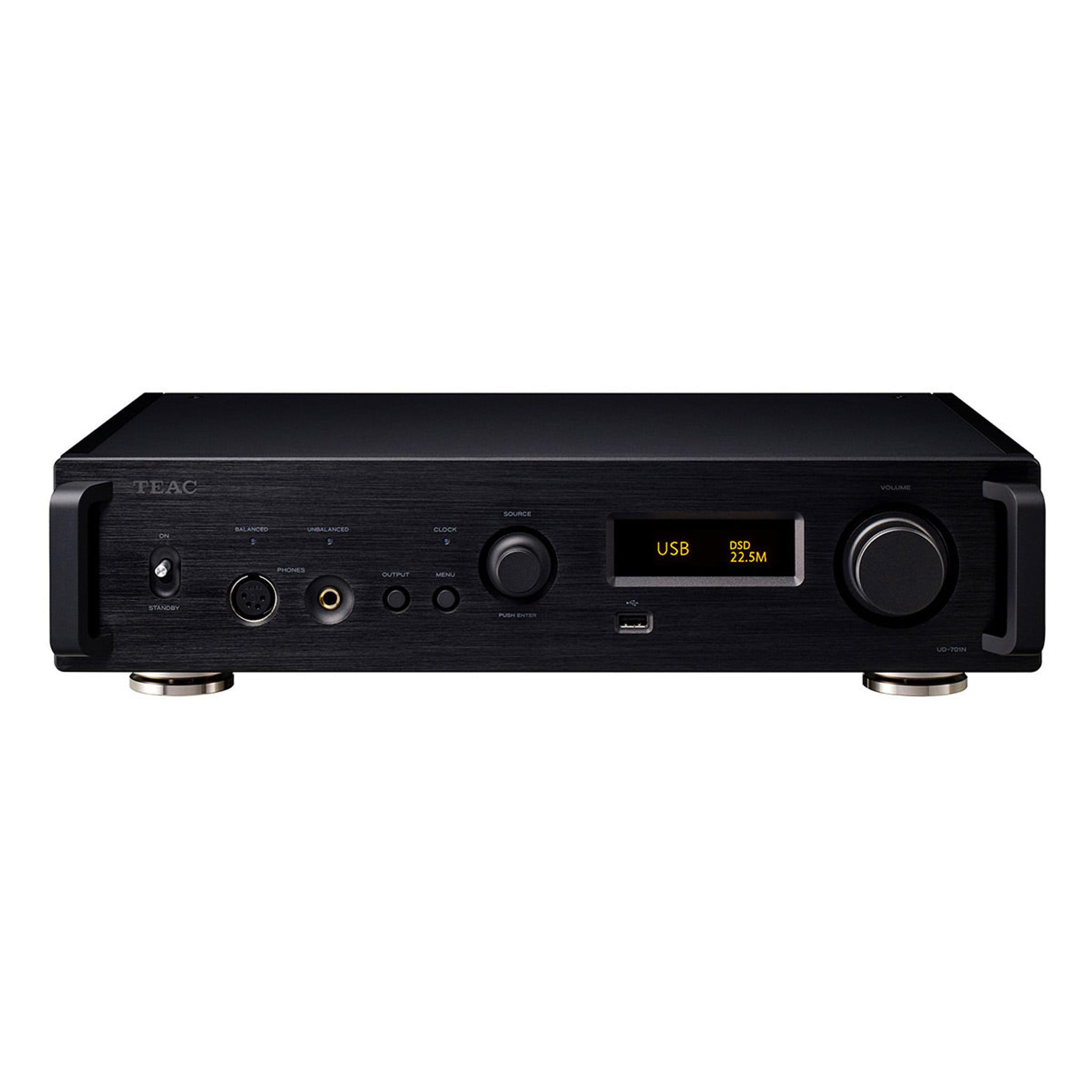 TEAC UD-701N Dual-Mono Fully-Balanced Network Player with Built-In Preamplifier and USB DAC - Image 1