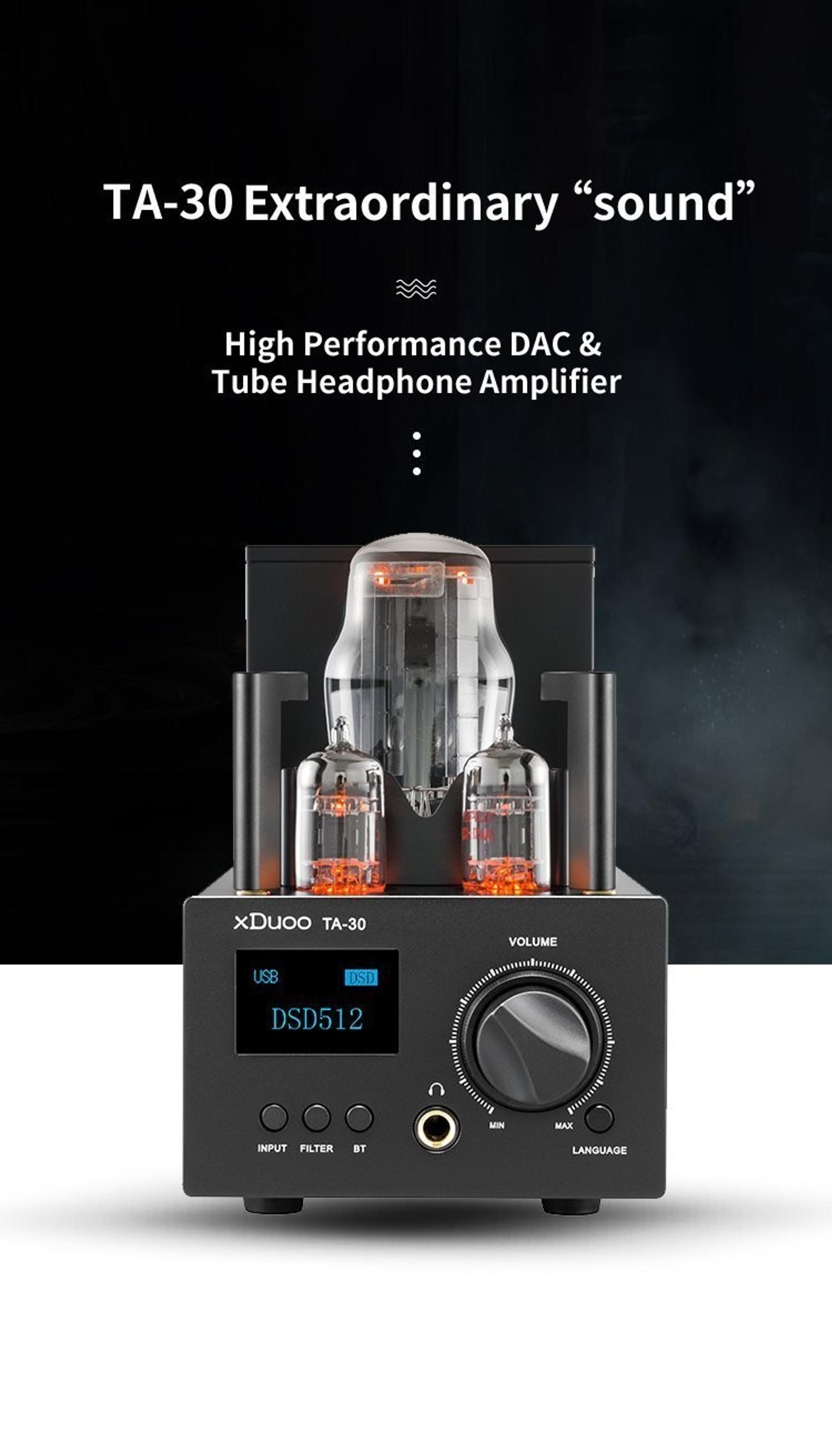 xDuoo TA-30 Tube Headphone Amp thumbnail 4
