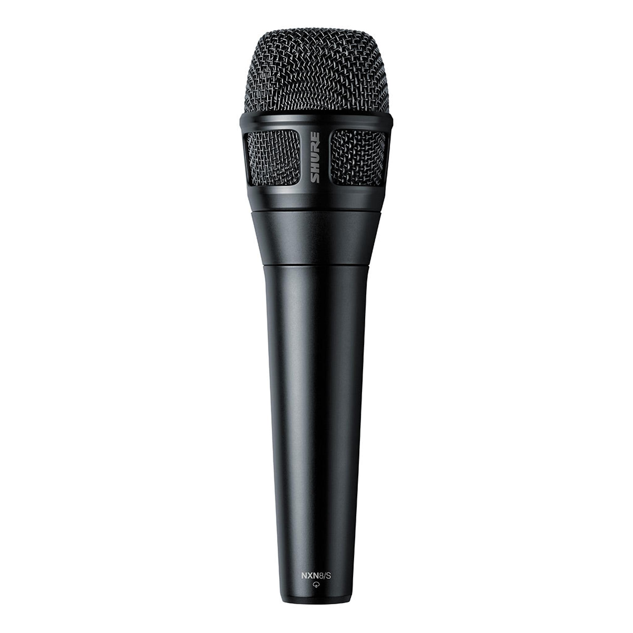 Shure Nexadyne NXN8/S Supercardioid XLR Handheld Vocal Microphone (Black) - Image 1
