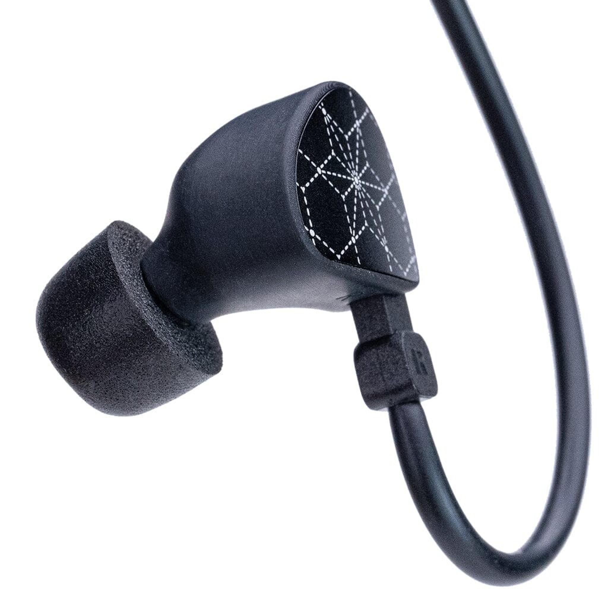 Dekoni Audio The Mercury Premium Memory Foam Isolation Earphone Tips, Black, 4.9mm, 3-Pack thumbnail 4