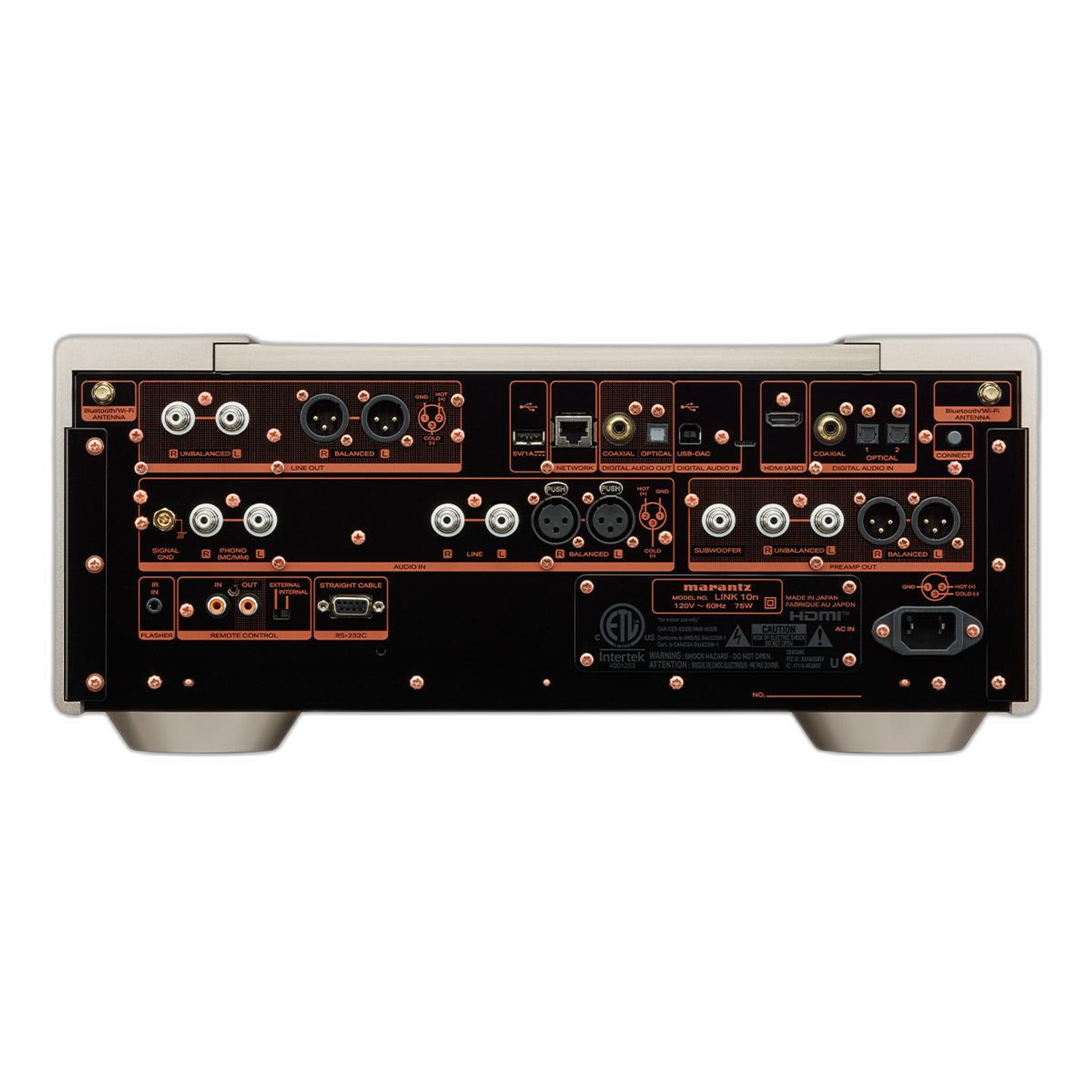 Marantz LINK 10n Streaming Preamplifier (Champagne) thumbnail 4