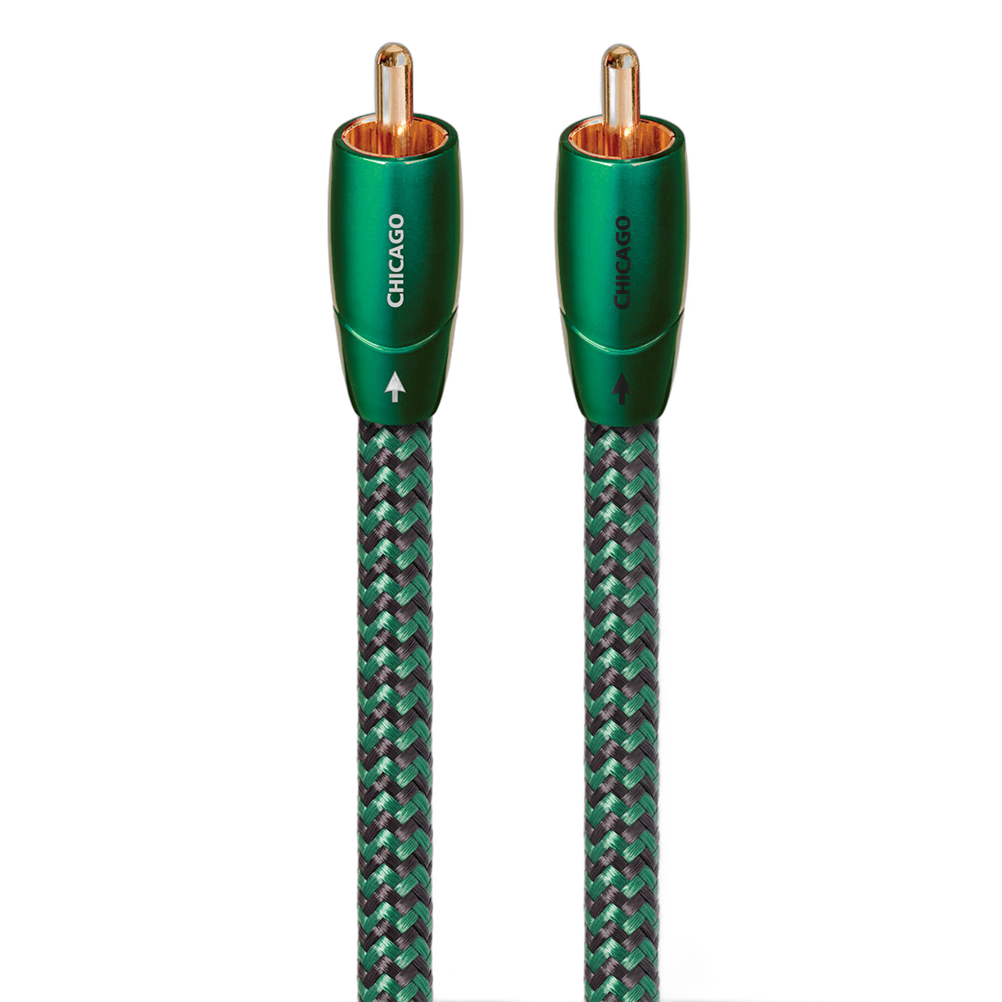 AudioQuest Chicago RCA Male to RCA Male Cable - Pair (4.92 ft.) - Image 1