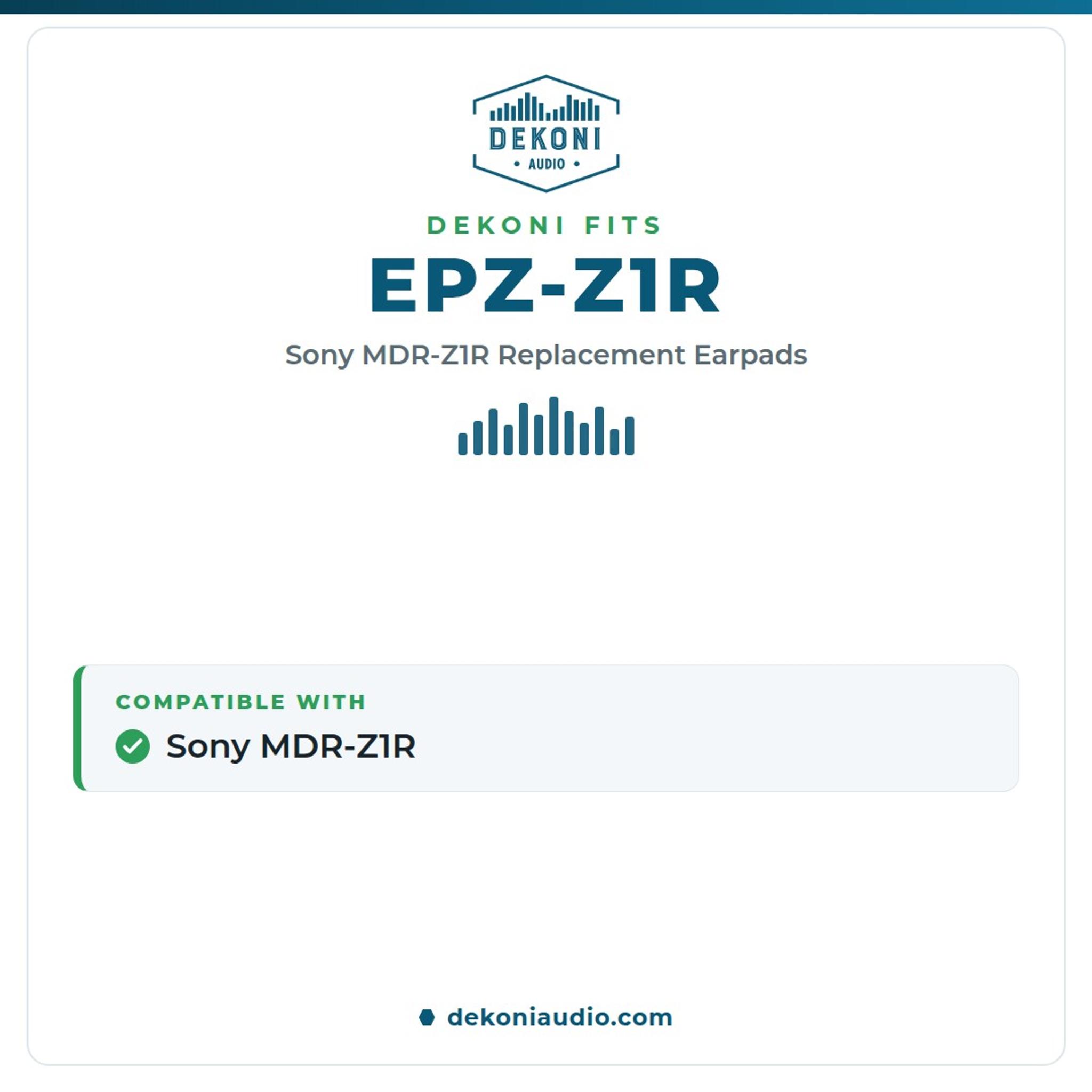 Dekoni Audio Memory Foam Upgrade Ear Pads for Sony Z1R Headphones Elite Sheepskin thumbnail 7