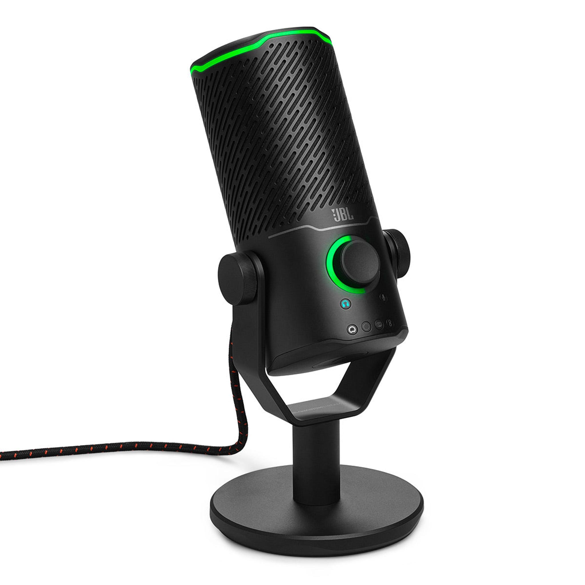 JBL Quantum Stream Studio Quad-Pattern USB Microphone for Streaming, Recording, & Gaming - Image 1