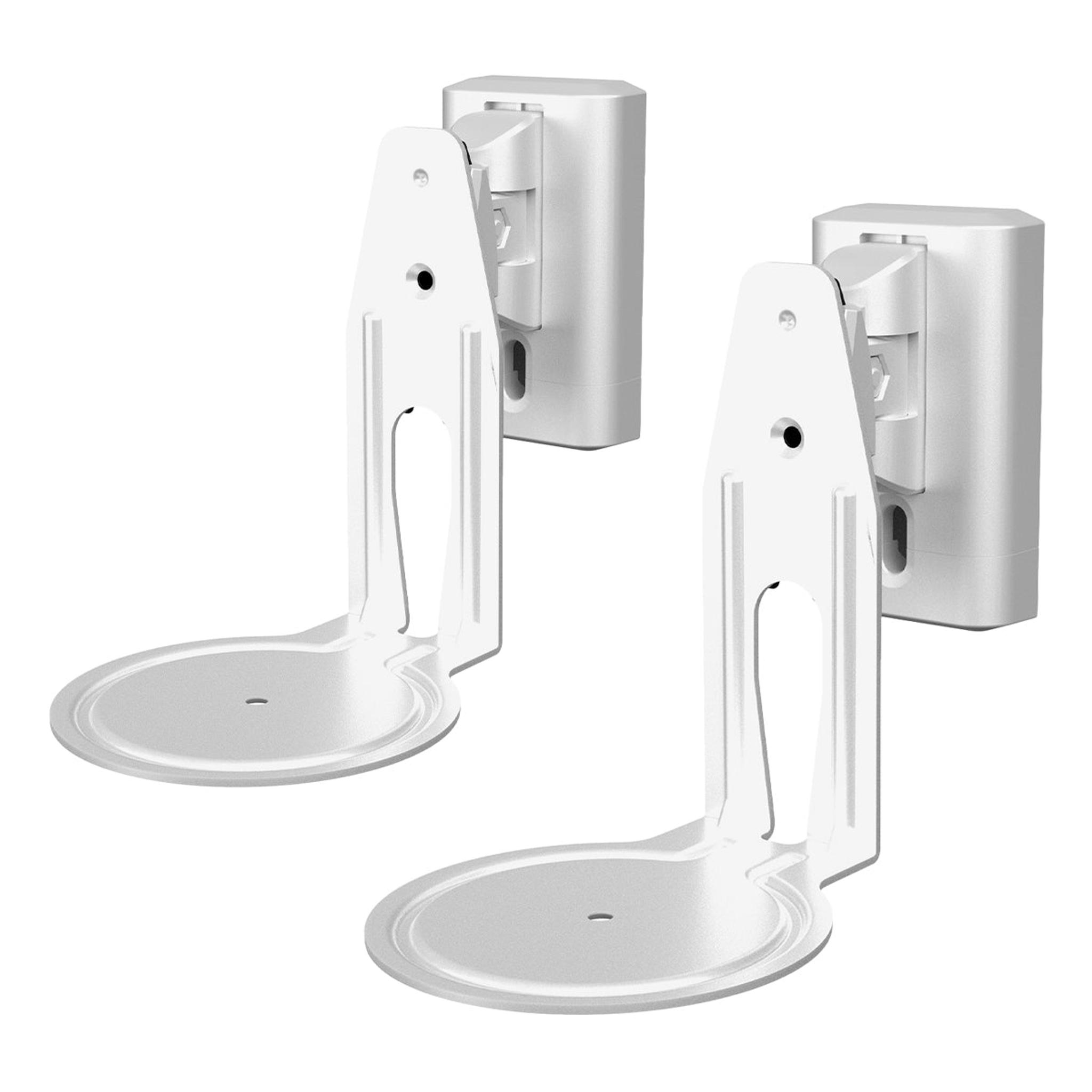 Sanus Adjustable Speaker Wall Mount for Sonos Era 100 - Pair (White) - Image 1
