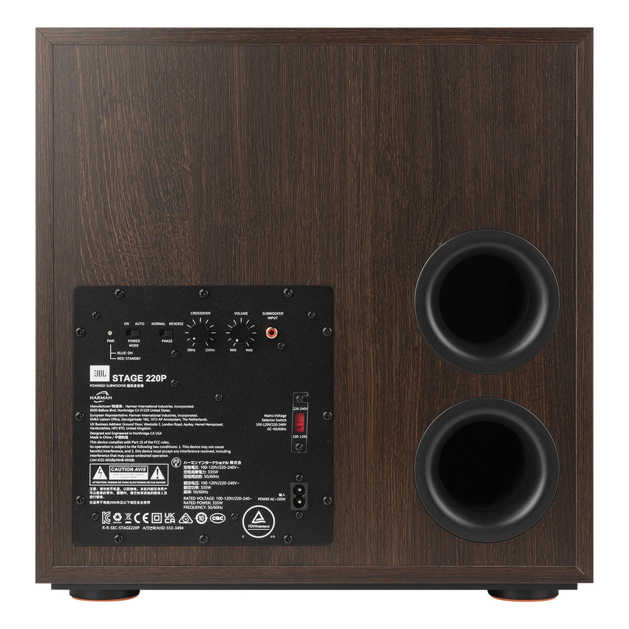 JBL Stage 220P 12" Powered Subwoofer (Black) thumbnail 3