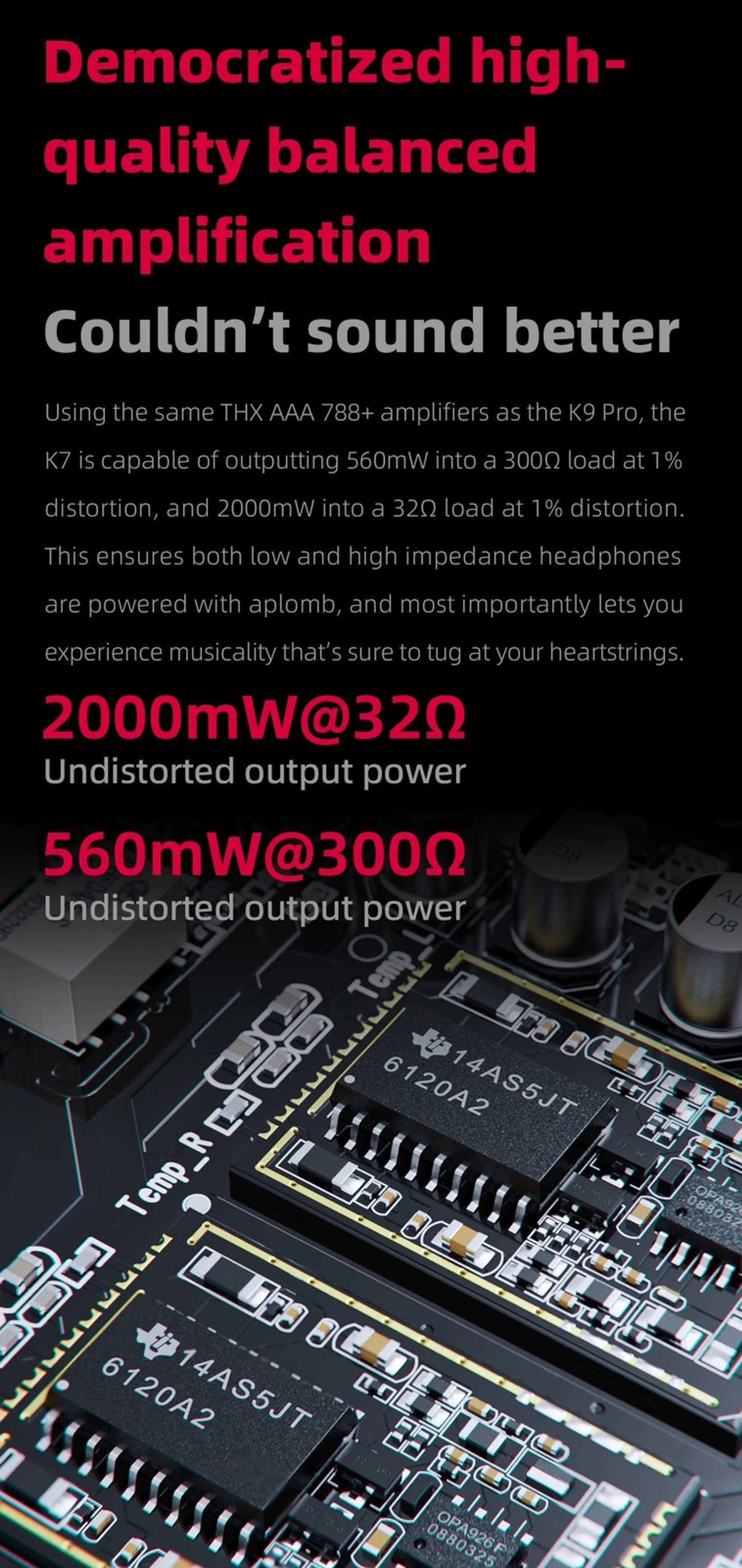 FiiO K7 Balanced Headphone DAC/Amp thumbnail 7