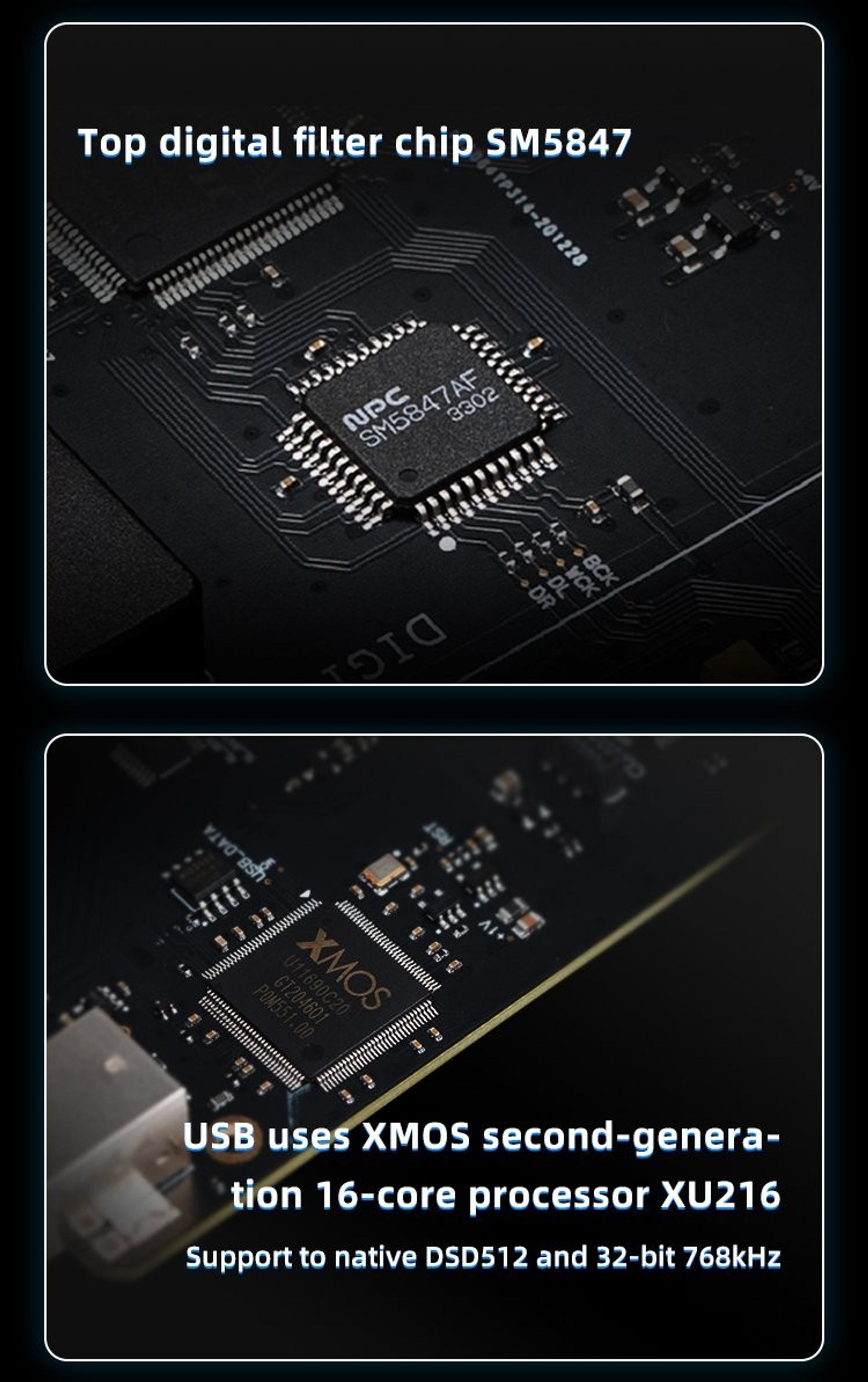 SMSL VMV D3 Advanced R-2R DAC (Digital-to-Analog Converter) thumbnail 8