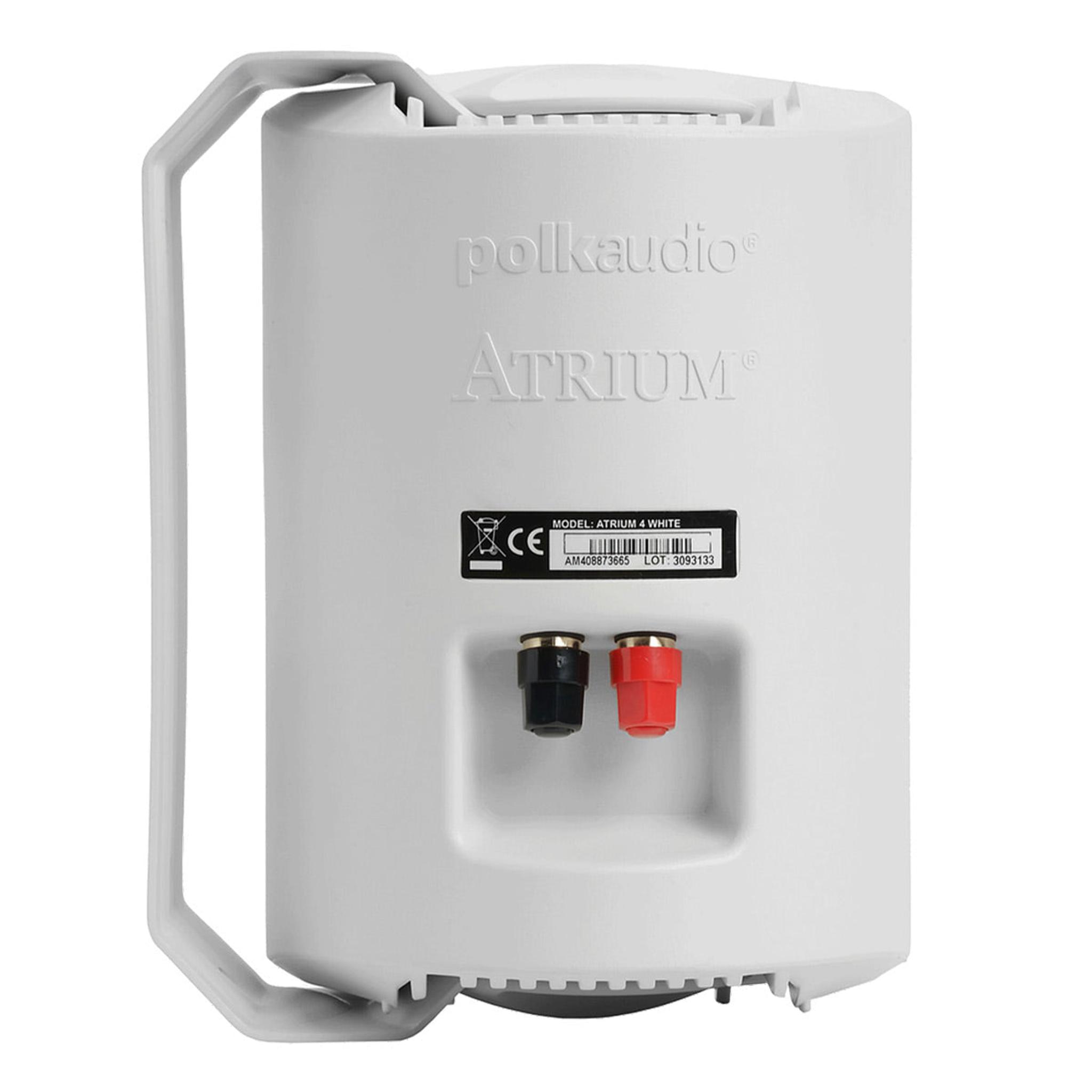 Polk Audio Atrium 4 All-Weather Outdoor Loudspeaker - Pair (White) thumbnail 3
