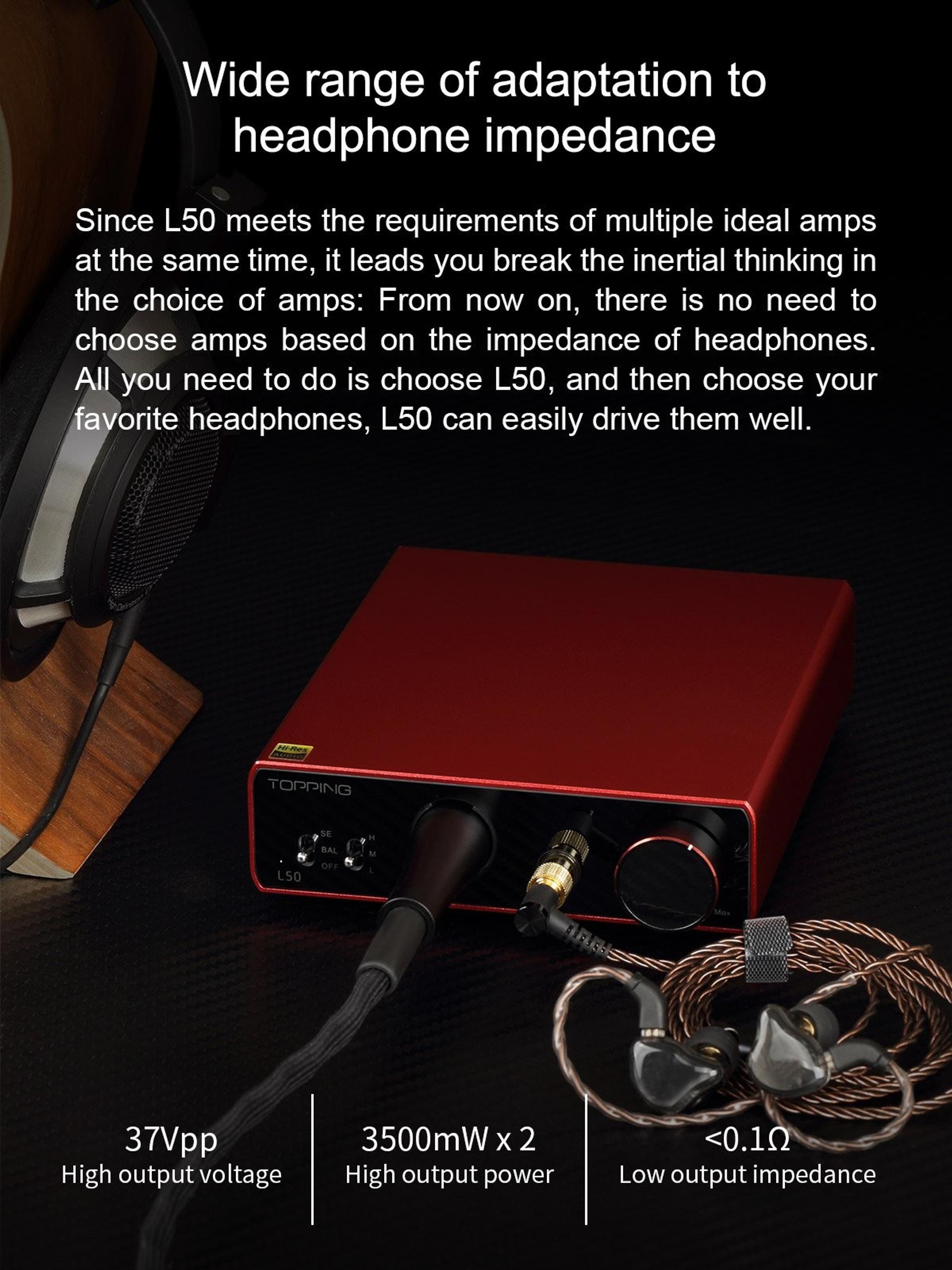 TOPPING L50 Headphone Amp thumbnail 8