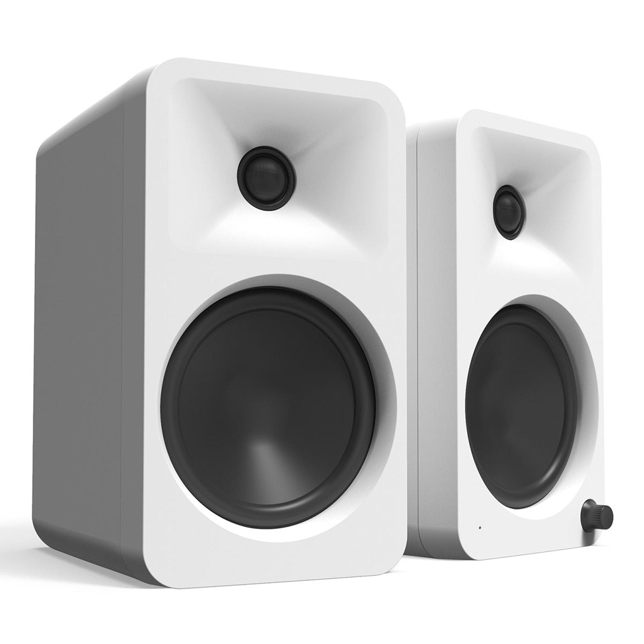 Kanto ORA4 Powered Bluetooth Desktop Speakers - Pair (Matte White) thumbnail 4