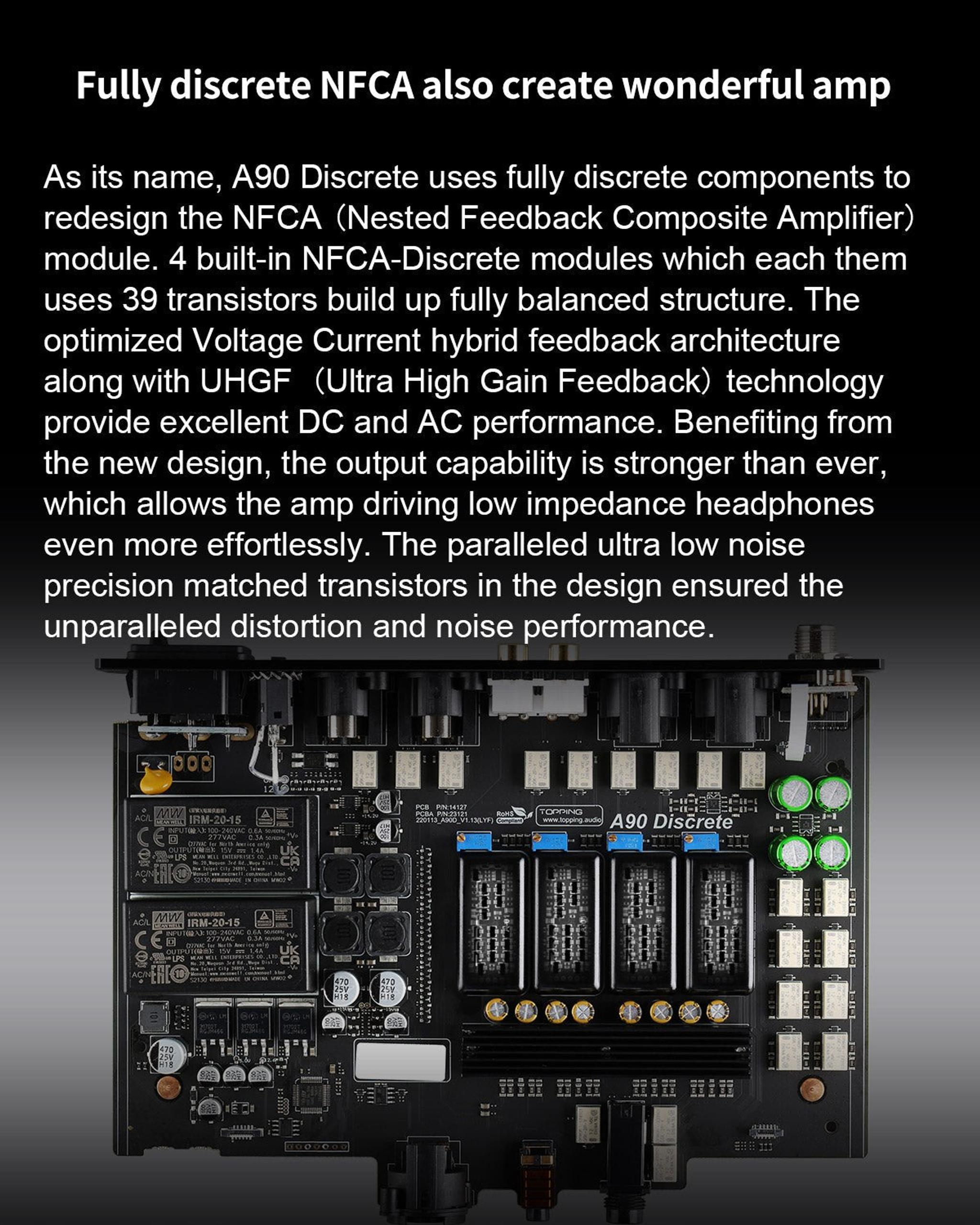 TOPPING A90 Discrete Headphone Amp thumbnail 7