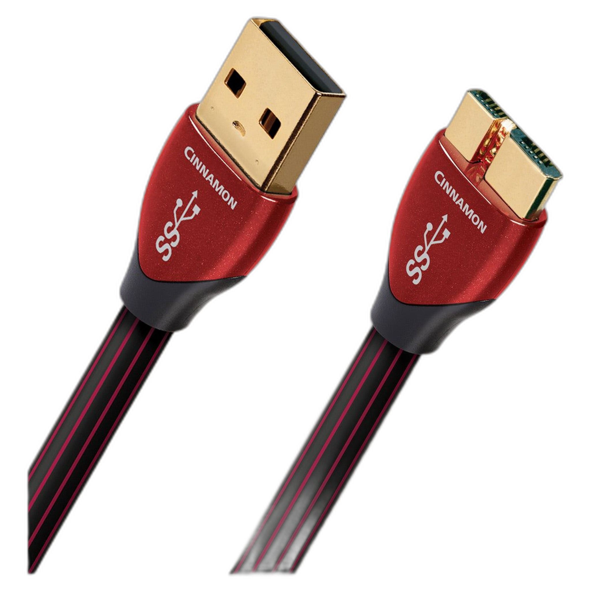 AudioQuest Cinnamon USB to Micro Audio Cable - 2.46 ft. (.75m)