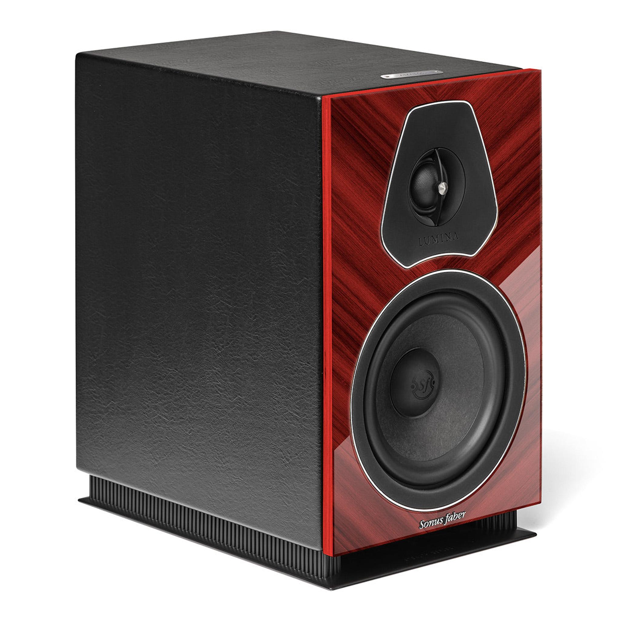 Sonus faber Lumina II Amator Bookshelf Speakers - Pair (Red) thumbnail 4
