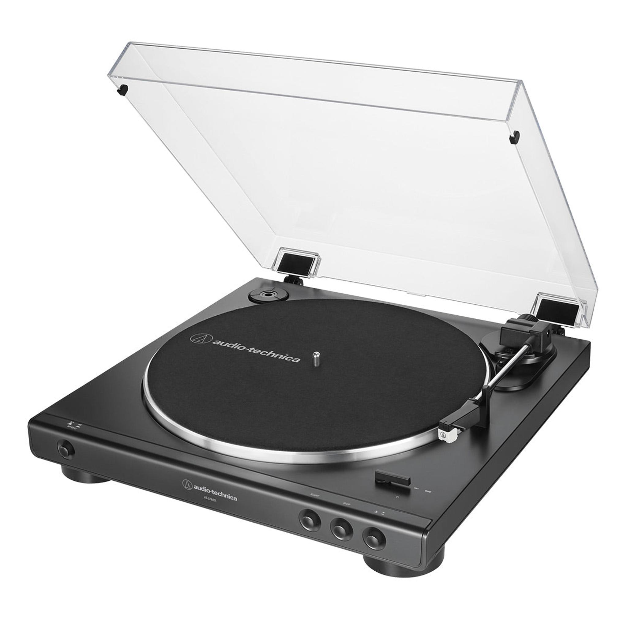 Audio-Technica AT-LP60X-BK Fully Automatic Belt-Drive Stereo Turntable (Black) thumbnail 5
