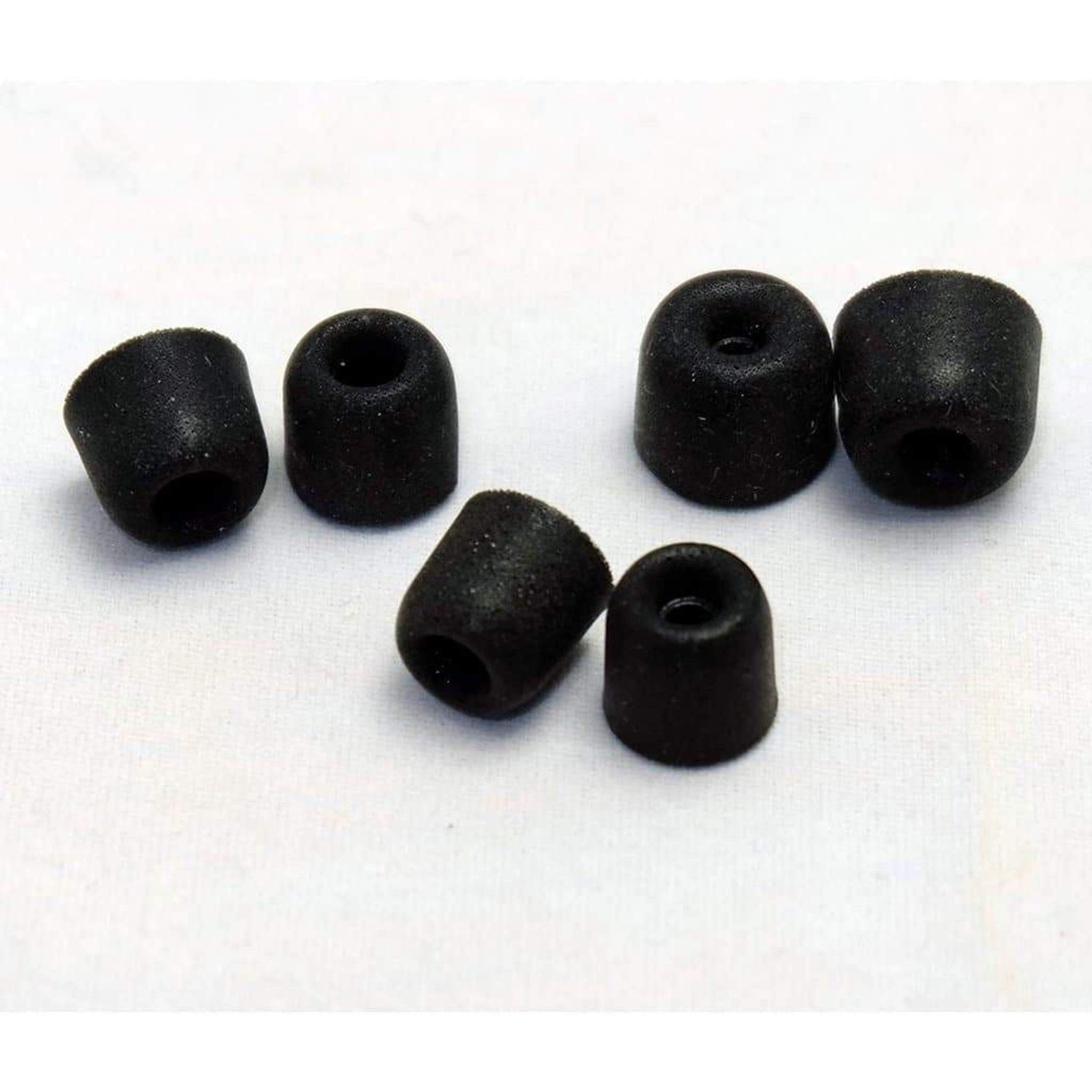 Dekoni Audio The Mercury Premium Memory Foam Isolation Earphone Tips, Black, 4.9mm, 3-Pack thumbnail 5