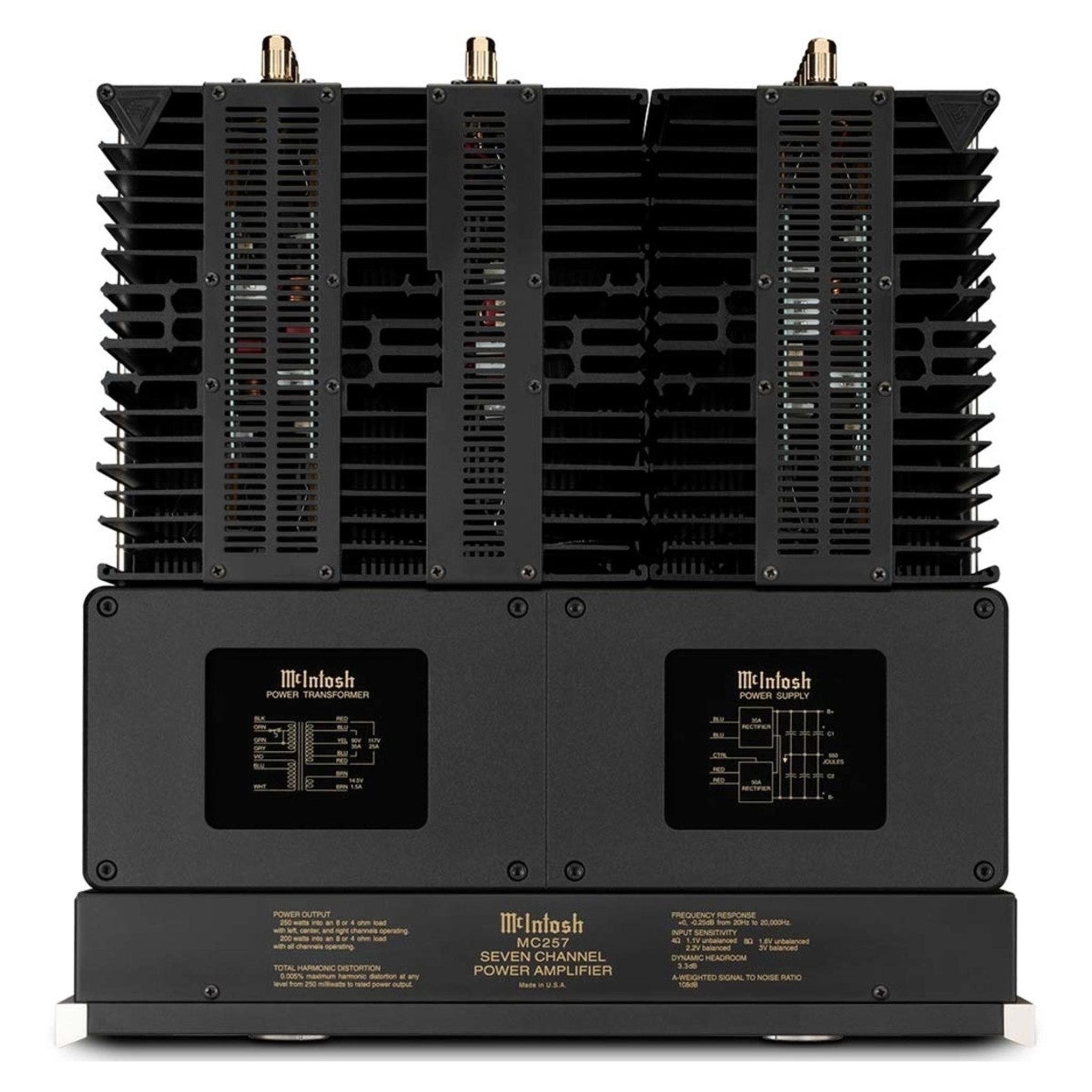 McIntosh MC257 7 Channel Power Amplifier thumbnail 4