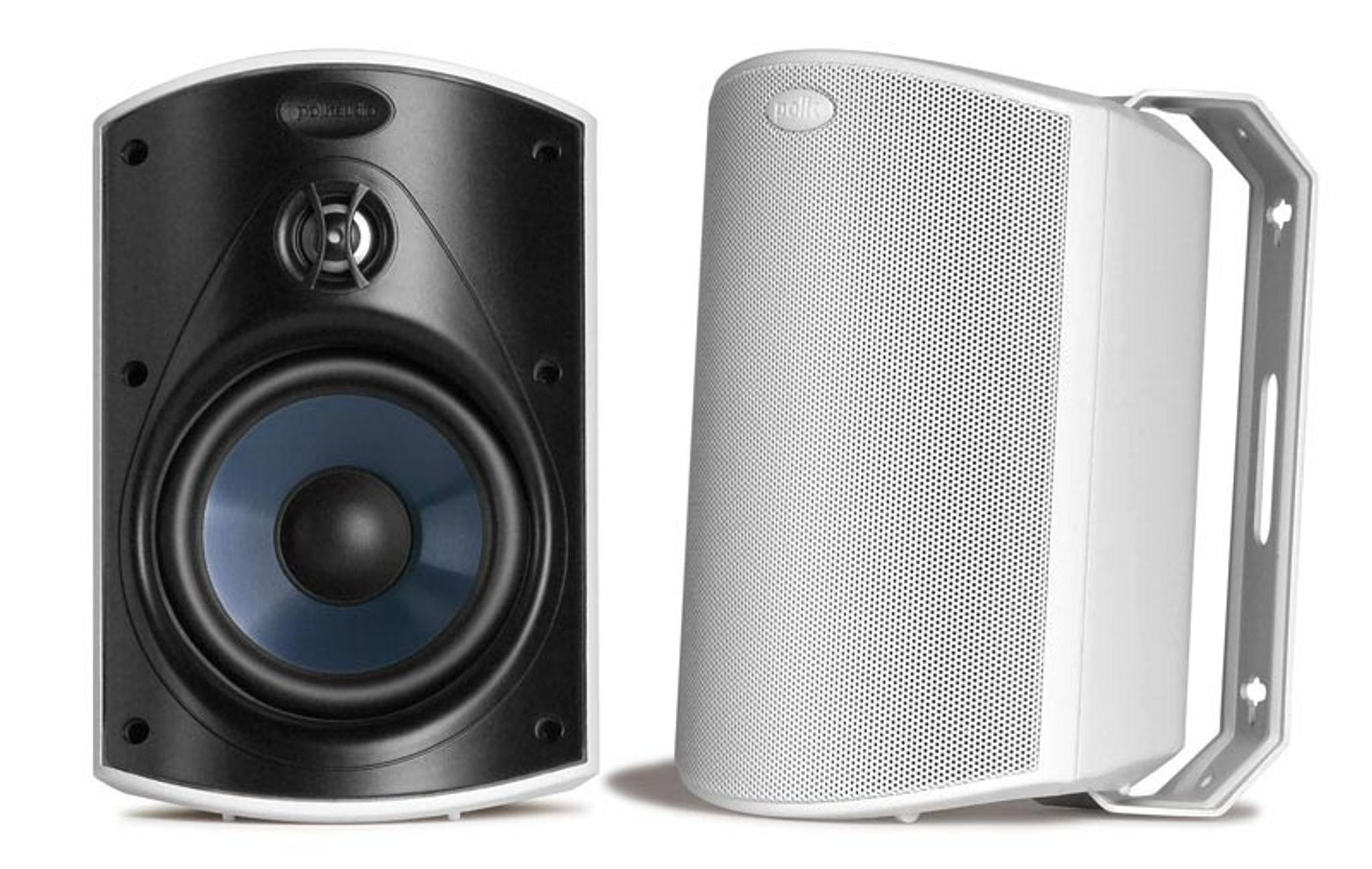 Polk Audio Atrium 4 All-Weather Outdoor Loudspeaker - Pair (White) - Image 1