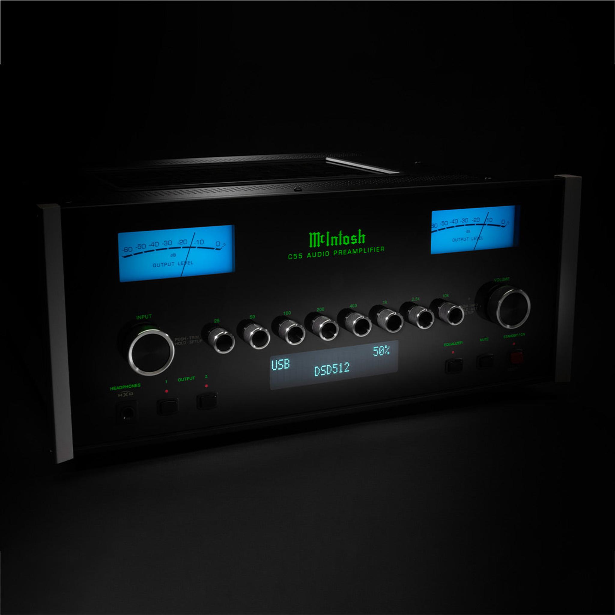 McIntosh C55 2-Channel Solid State Preamplifier thumbnail 5