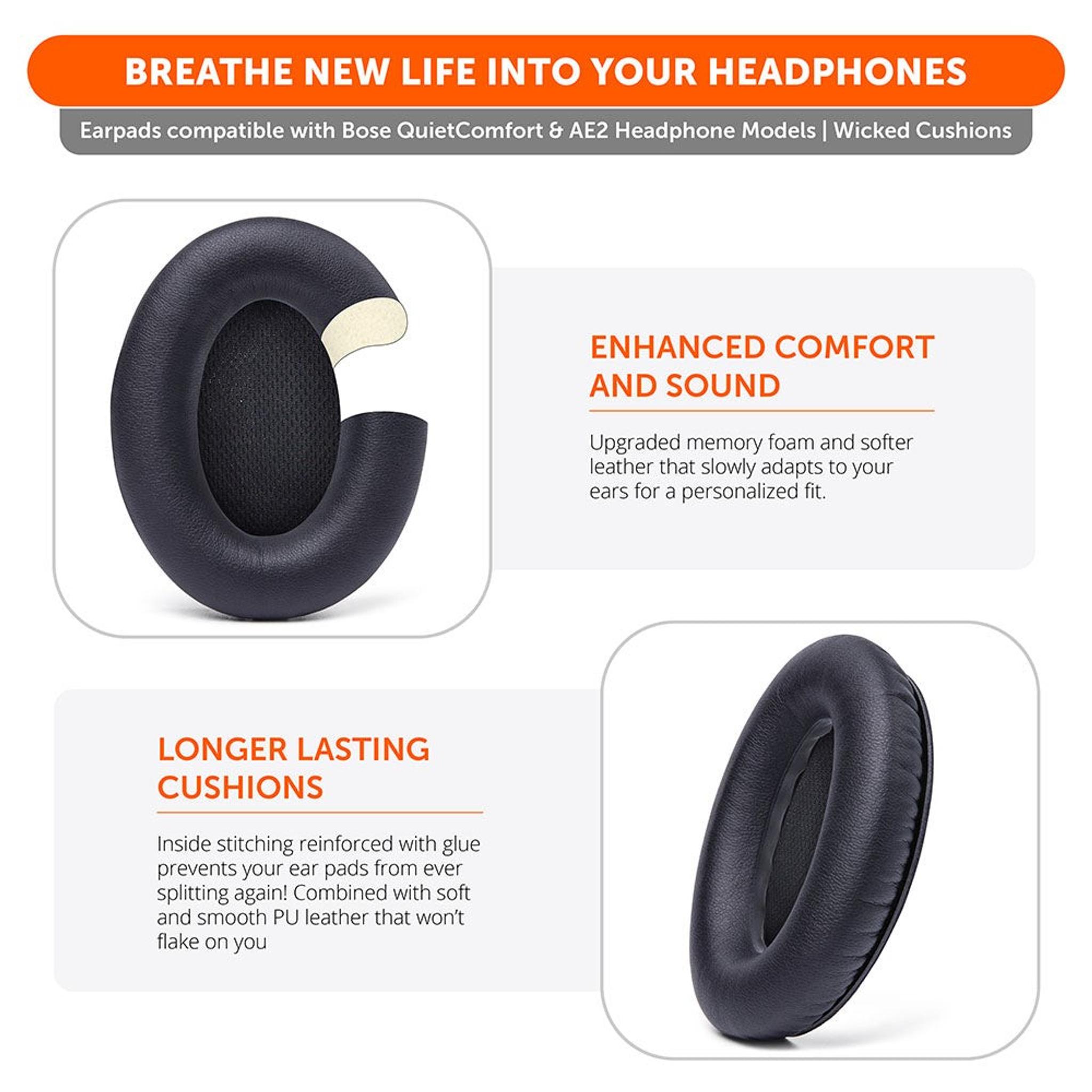 Replacement Earpads For Bose QC15 Headphones thumbnail 4