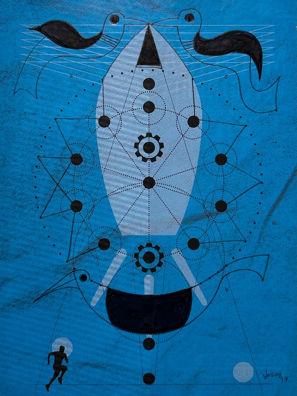 Aves en el Espacio Sideral