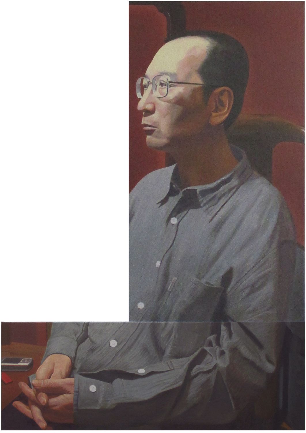 El escritor y disidente chino Liu Xiaobo durante una entrevista en Pekín