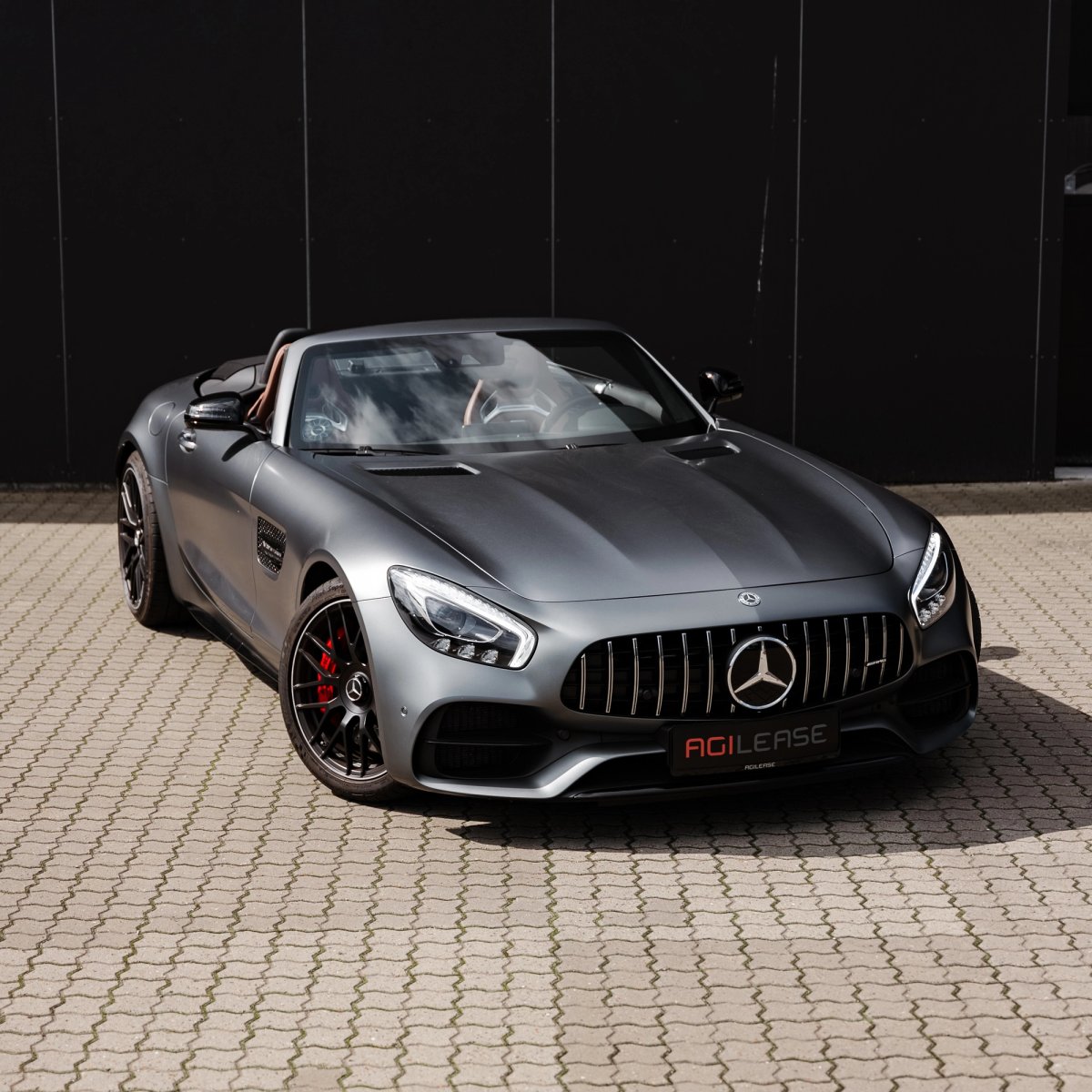 Mercedes AMG GT Roadster fotograferet hos Agilease