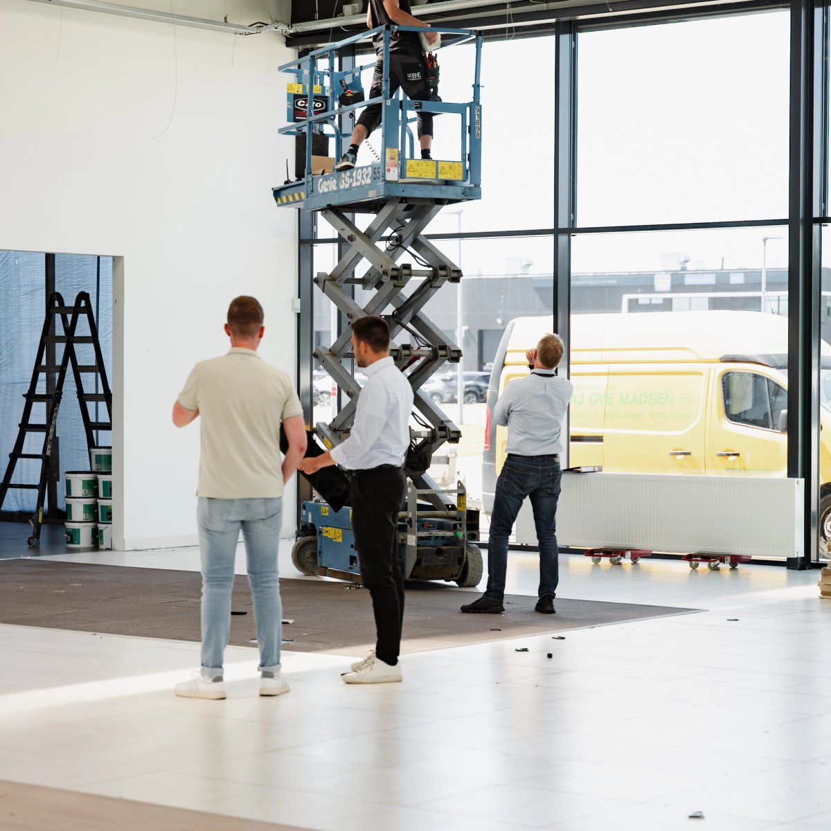 Ombygningen skrider fremad – nye faciliteter tager form