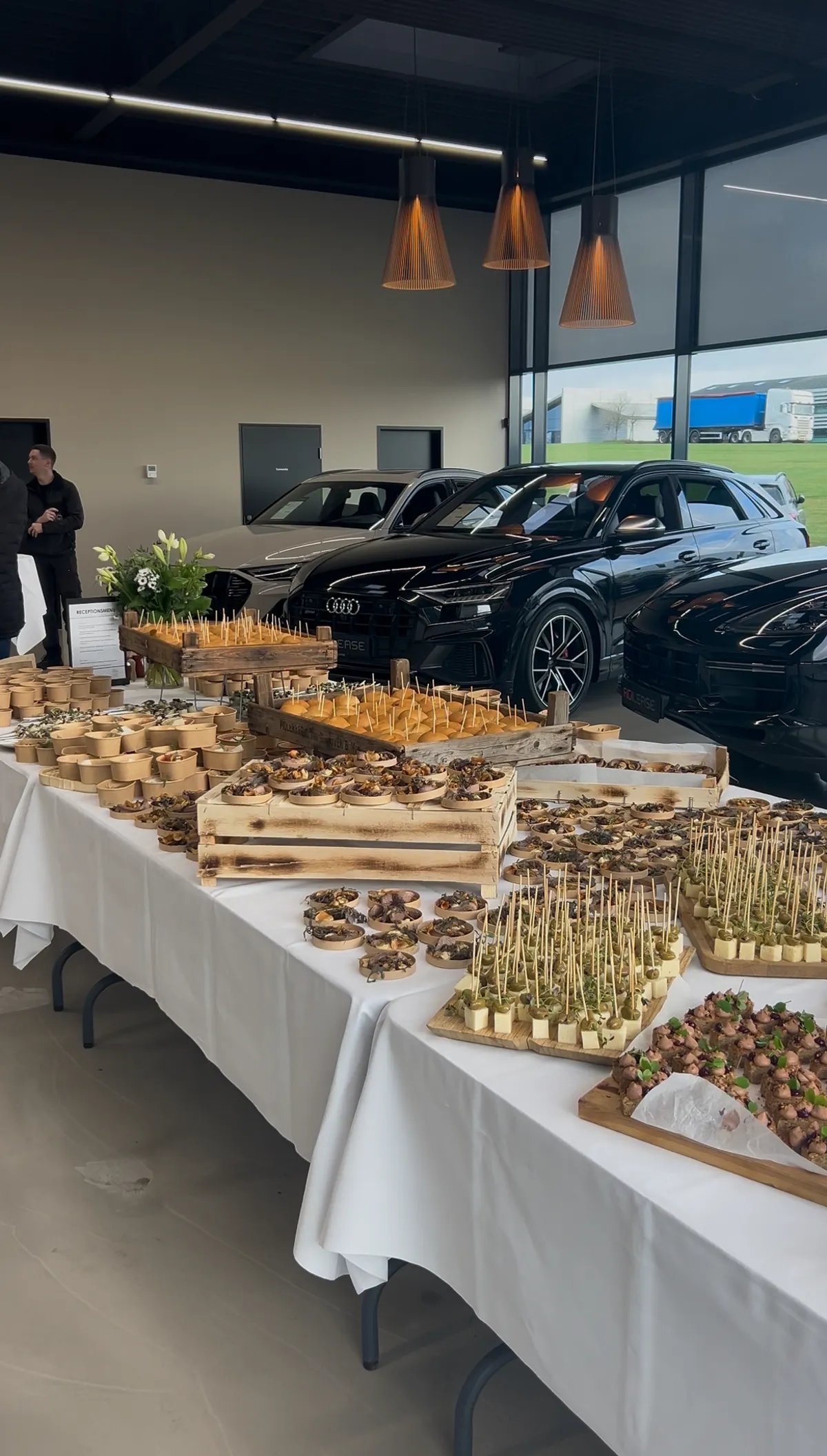 Åbningsreception af det nye showroom