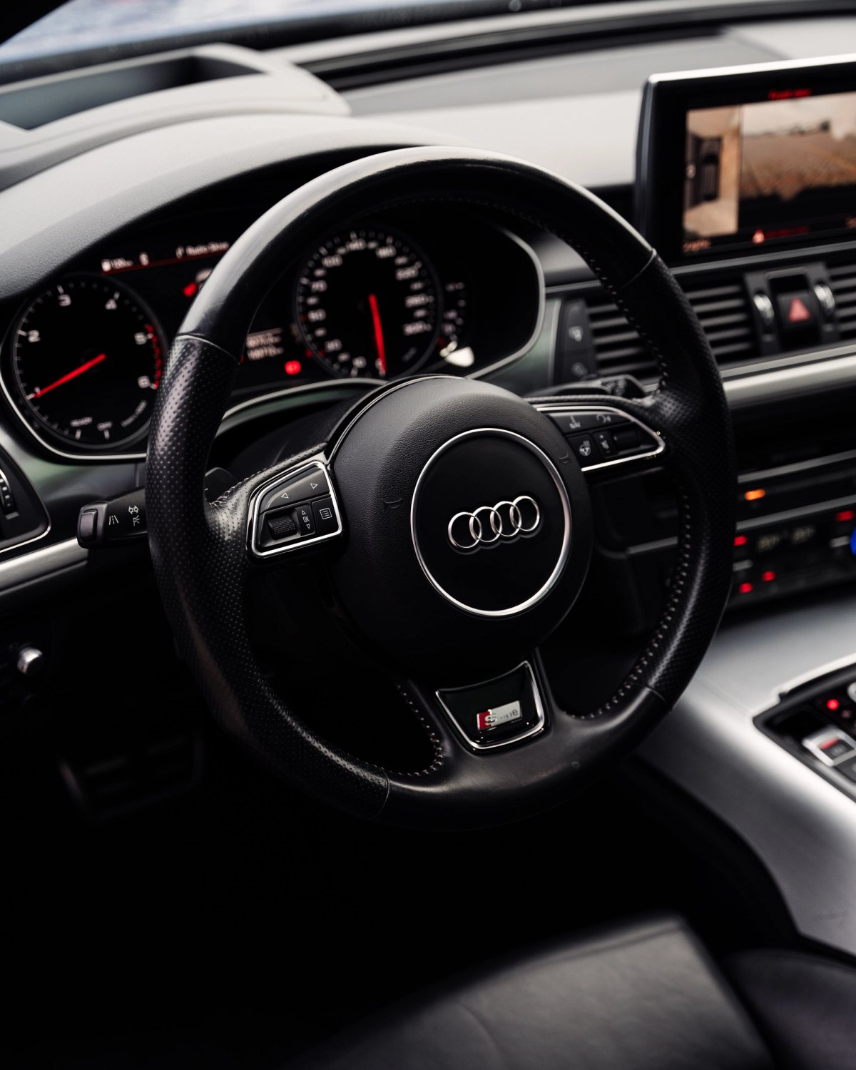 Audi S6 interiør som premium firmabil