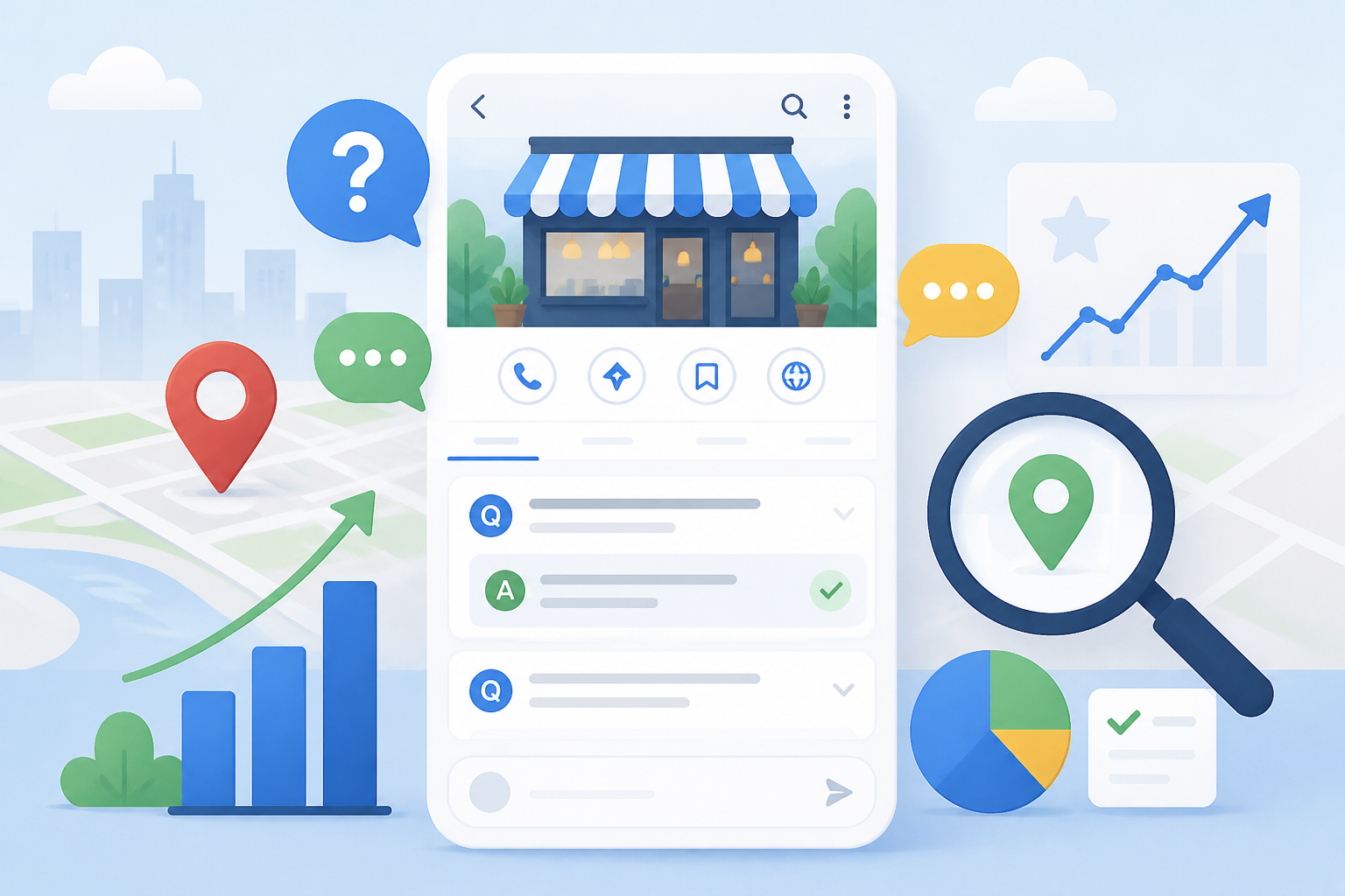 Questions and Answers (Q&A) on Google Maps: Strategy for Local SEO