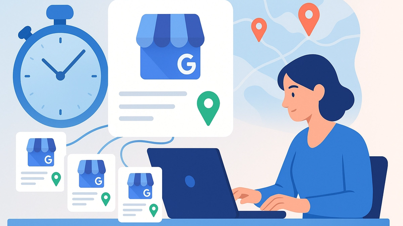 Edición masiva (bulk edit) en Google Business Profile: ahorra horas de trabajo manual
