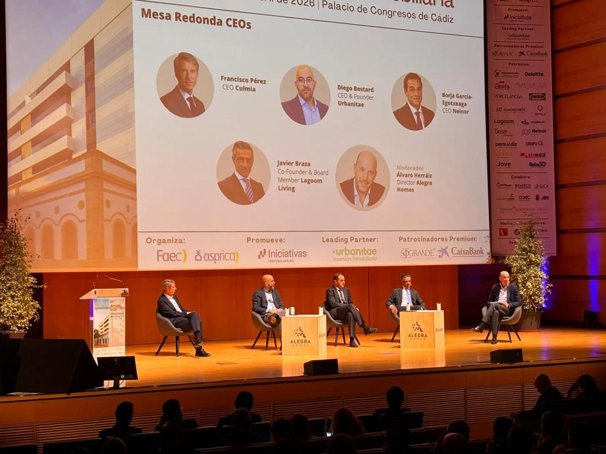Our CEO analyses the future of the real estate sector at FAEC