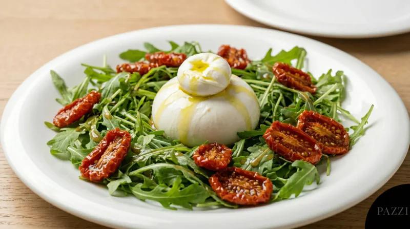 ROCKET SALAD & BURRATA
