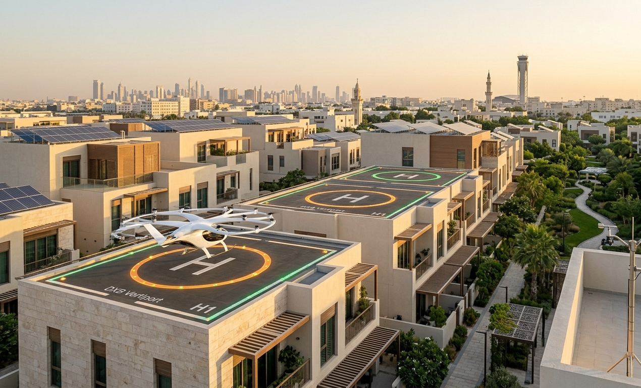 Inside Dubai's First Commercial Vertiport, The Weather Tech Making Air Taxis Fly
