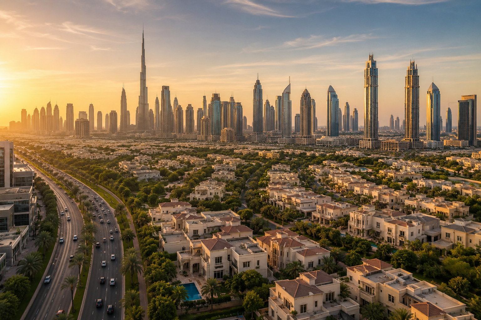 Dubai Property Market Posts 9.81% Growth in 2025, Villas and Offices Lead the Surge