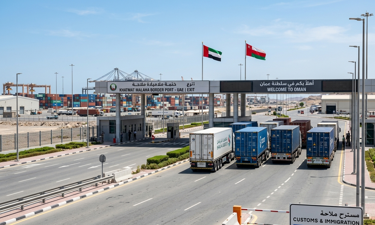 Sharjah Opens a Direct Trade Corridor to Oman And Air Freight Is Coming Next
