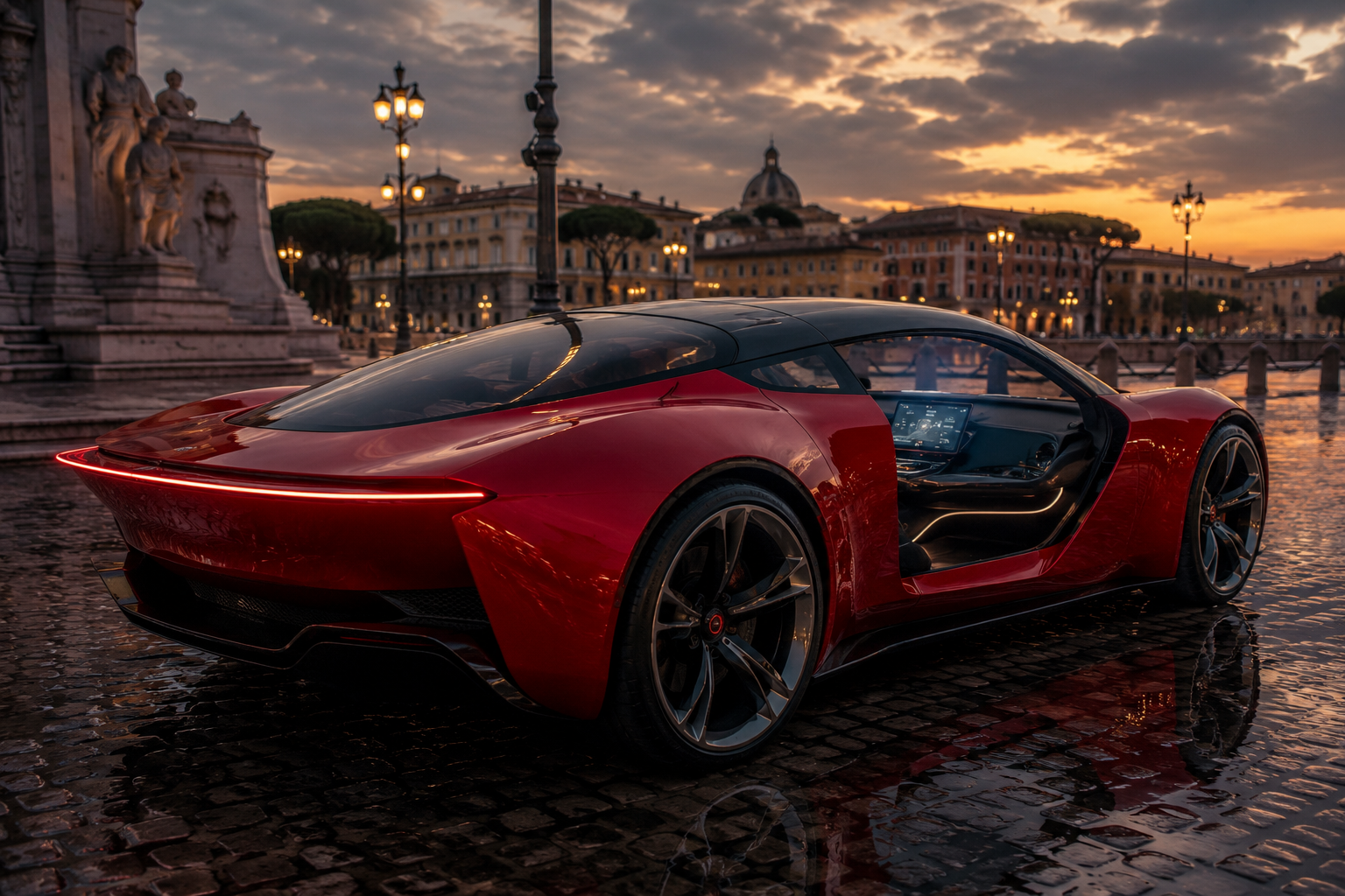 Ferrari's Electric Future Is Here: The Luce Arrives with 1,050 HP and a Design by Apple's Jony Ive