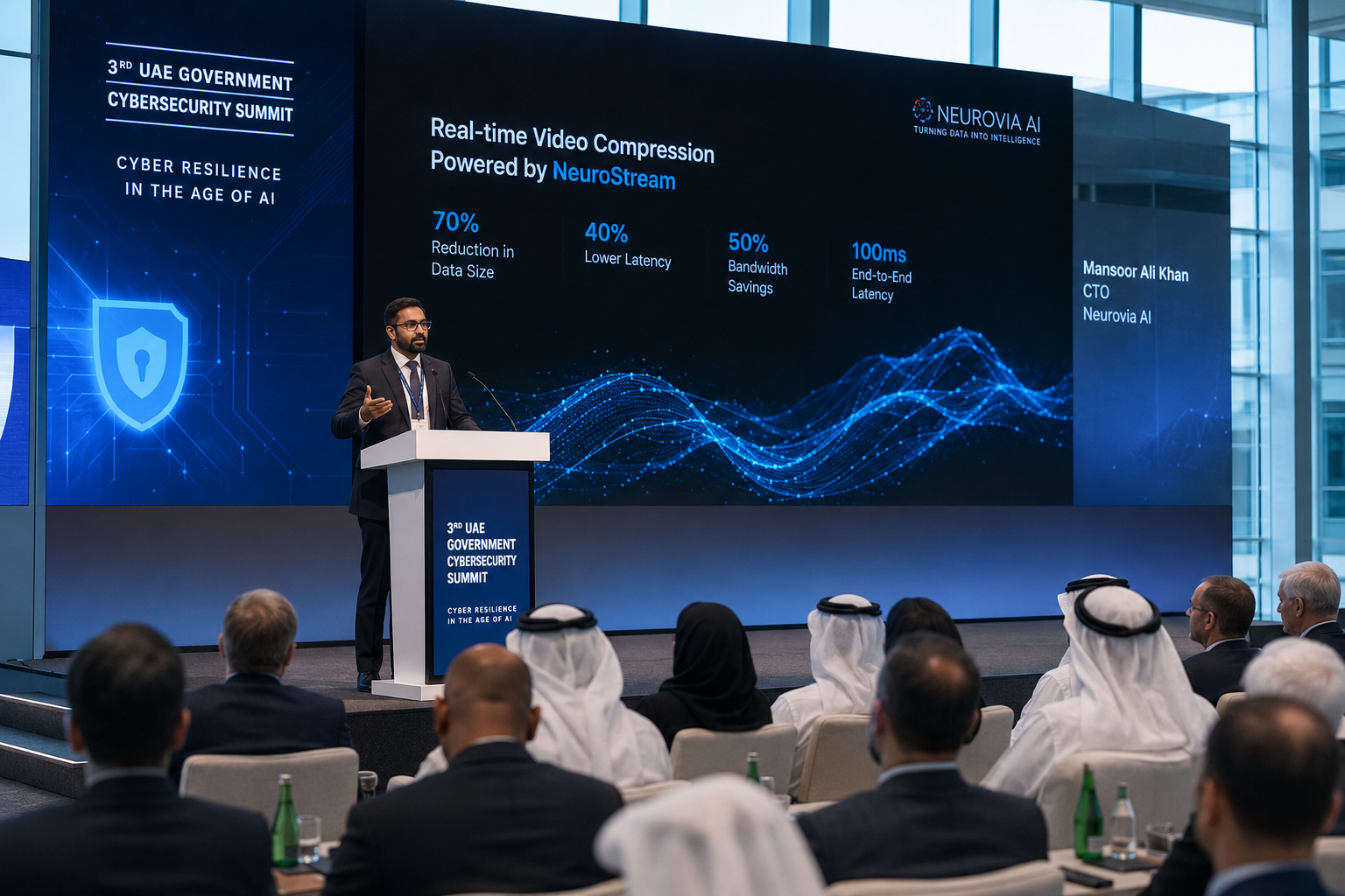 Neurovia AI Brings NeuroStream Technology to UAE Government Cybersecurity Summit