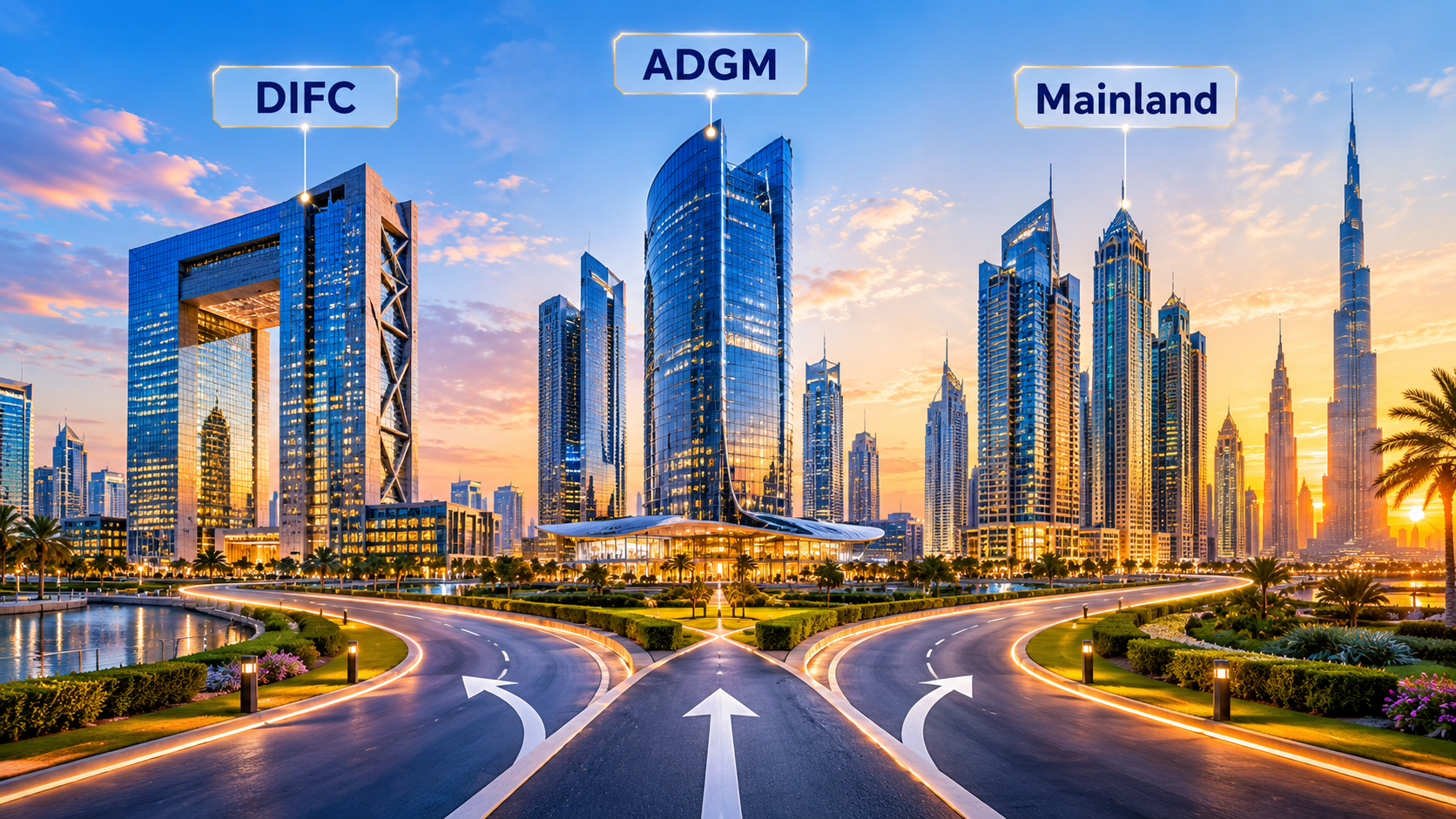 DIFC vs ADGM vs Dubai Mainland: Which Business Structure Is Right for Your Startup in 2026?